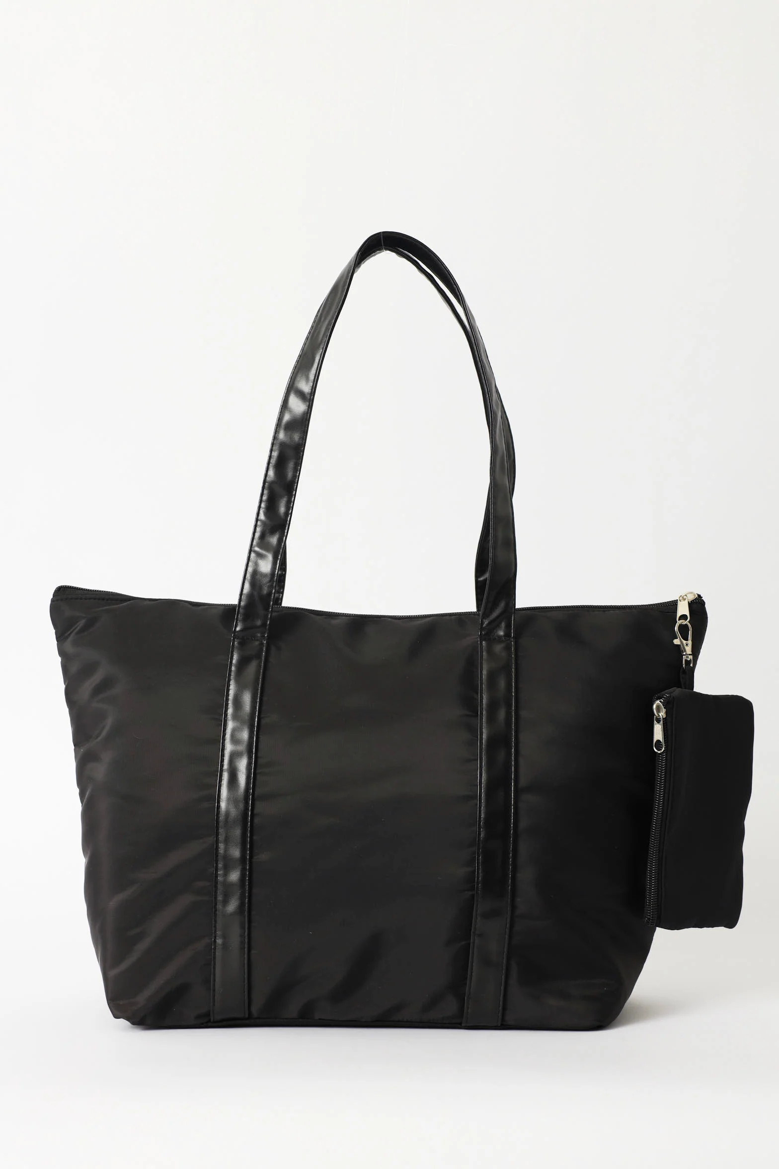 Additional Pouch Large Detail Shopper Bag  - Black - Image 2