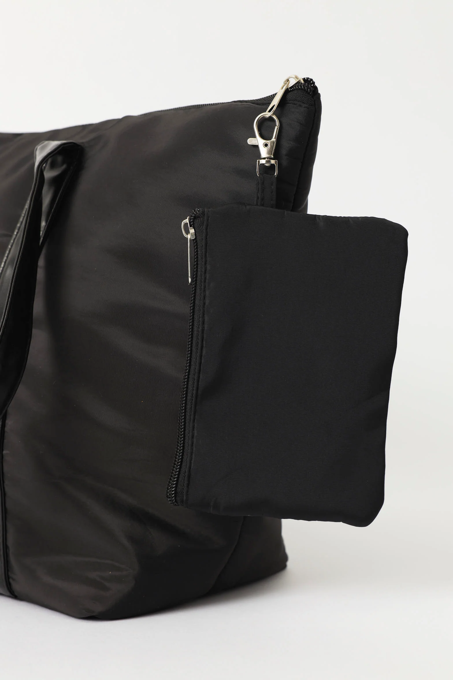 Additional Pouch Large Detail Shopper Bag  - Black - Image 3
