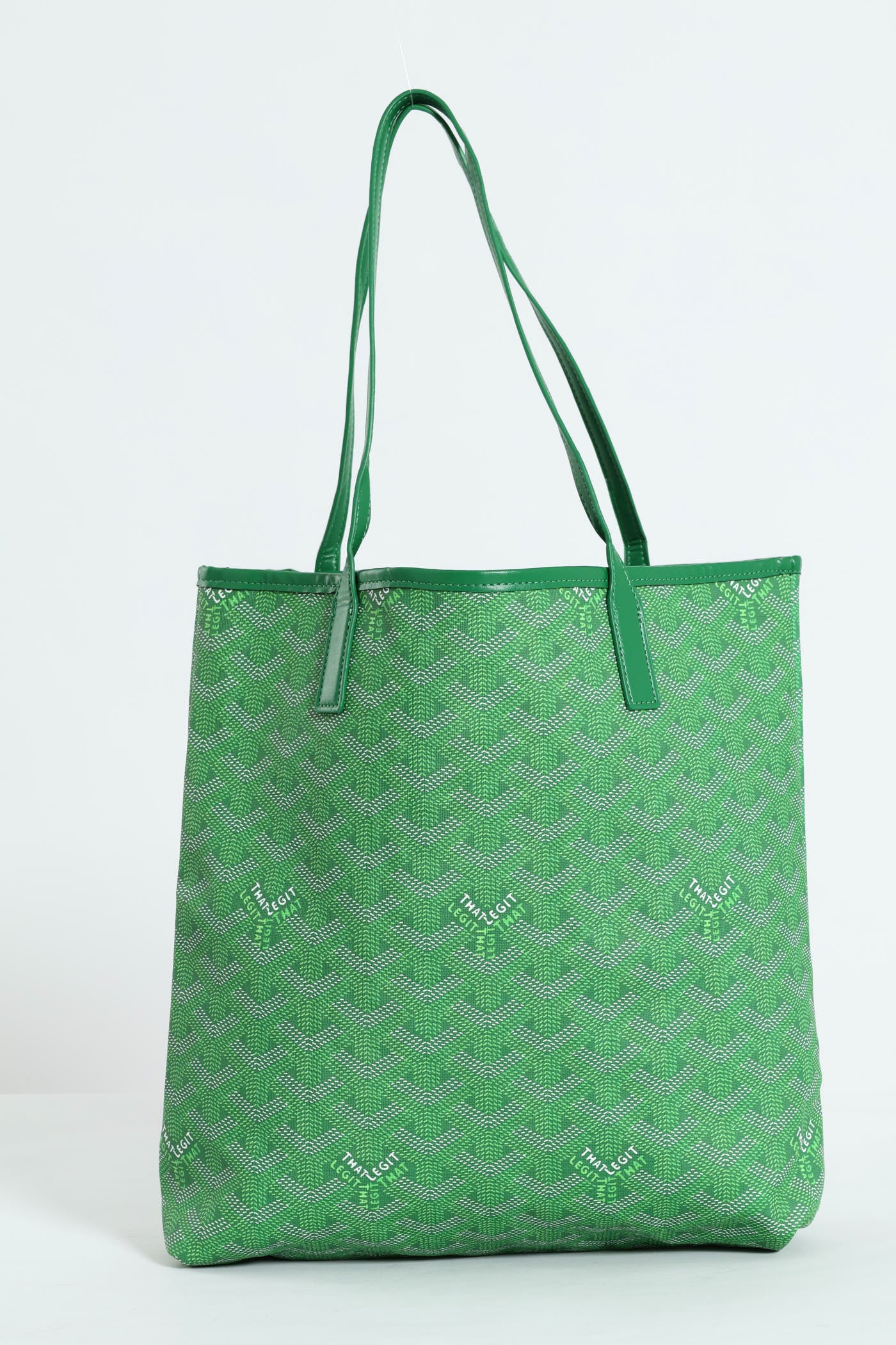 Allover Print Bookbag - Green - Image 3