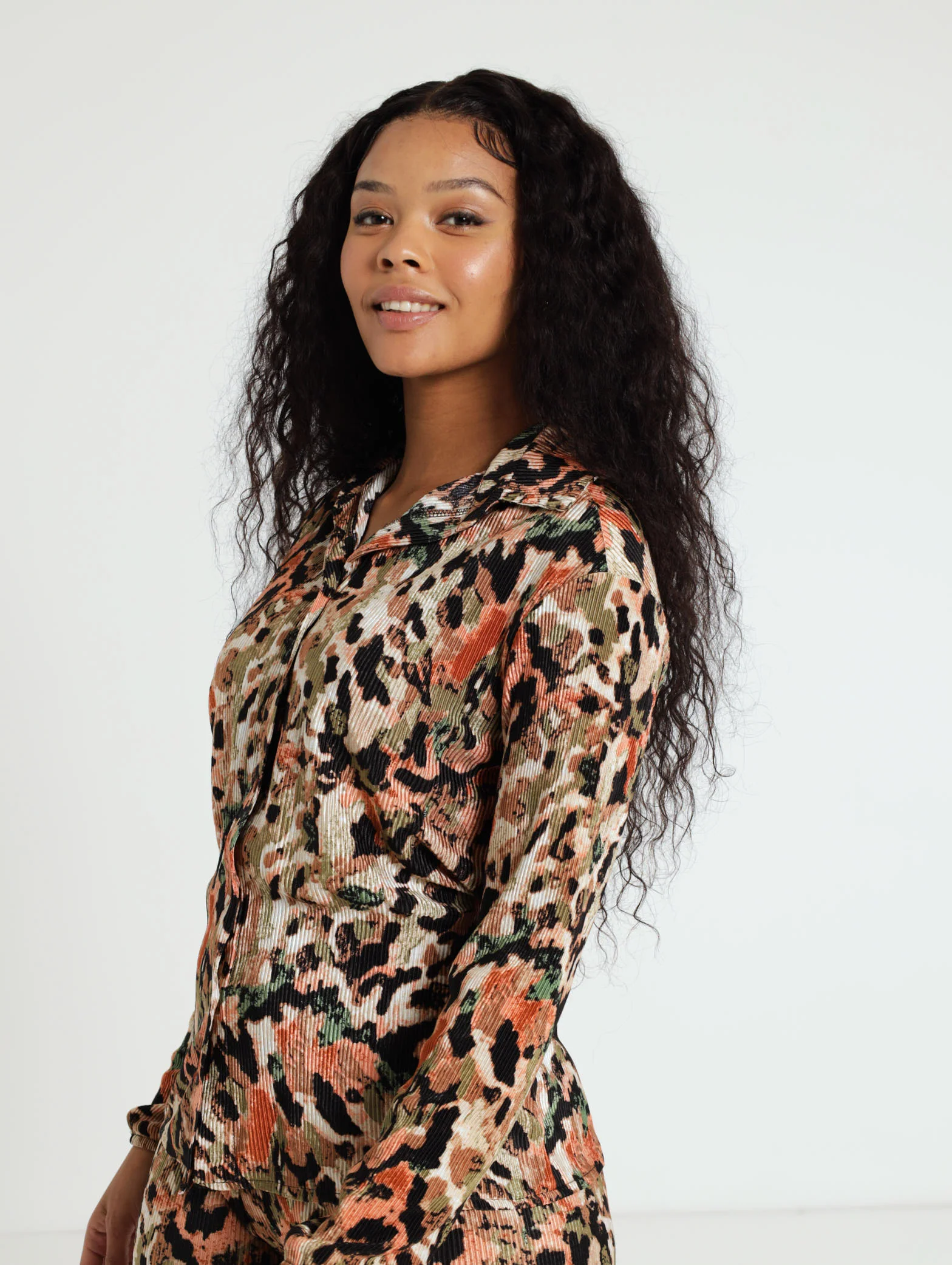 Animal Print Bodre Top - Image 3