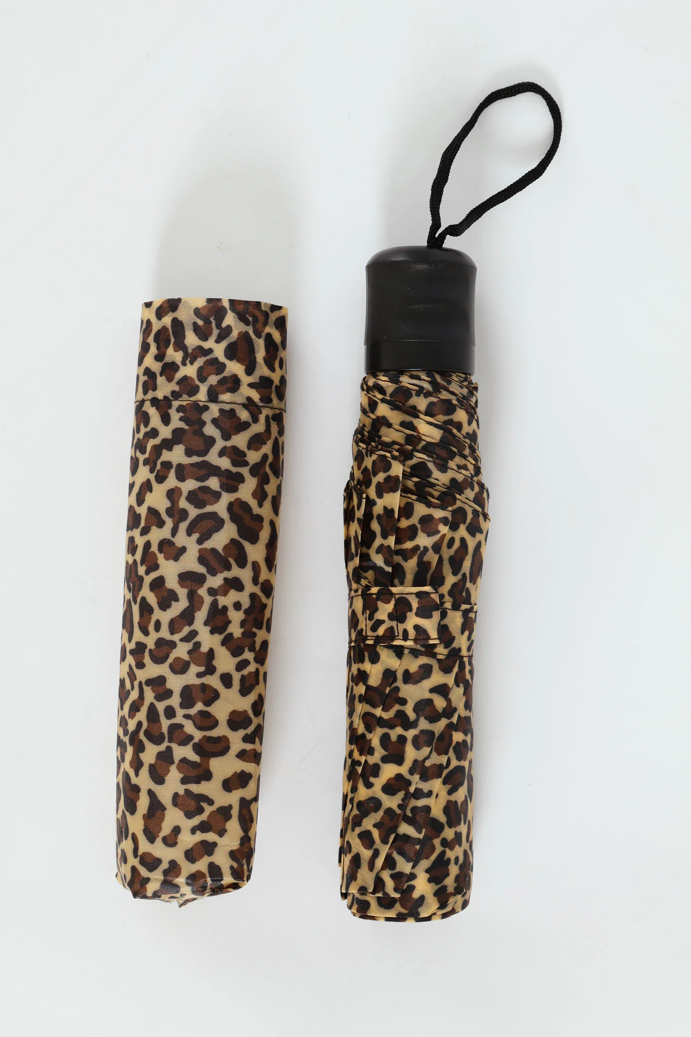 Animal Print Umbrella - Beige - Image 2