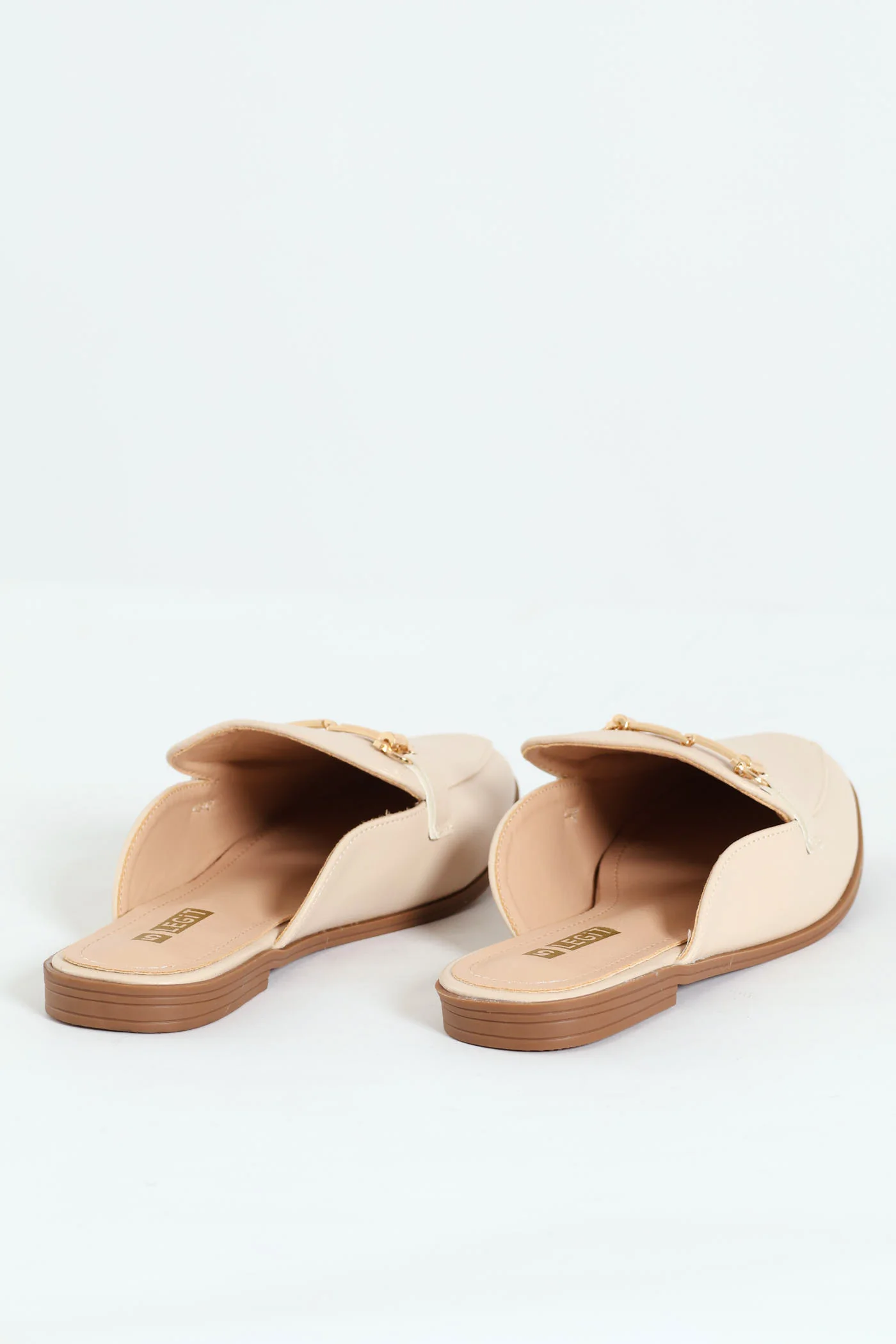 Bar Trim Push In Loafer - Natural - Image 3
