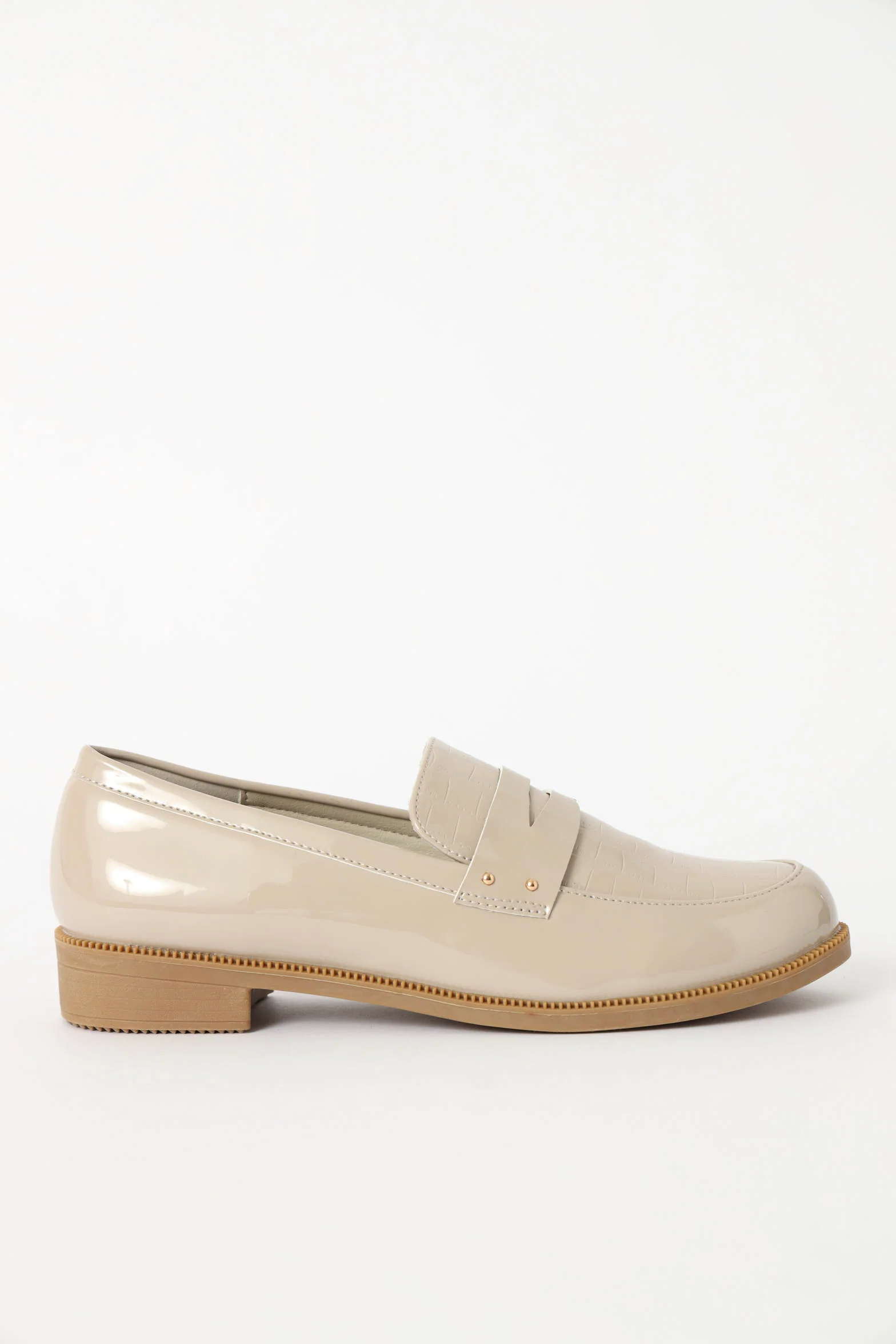 Bar Trim Two Colour Loafer - Multi