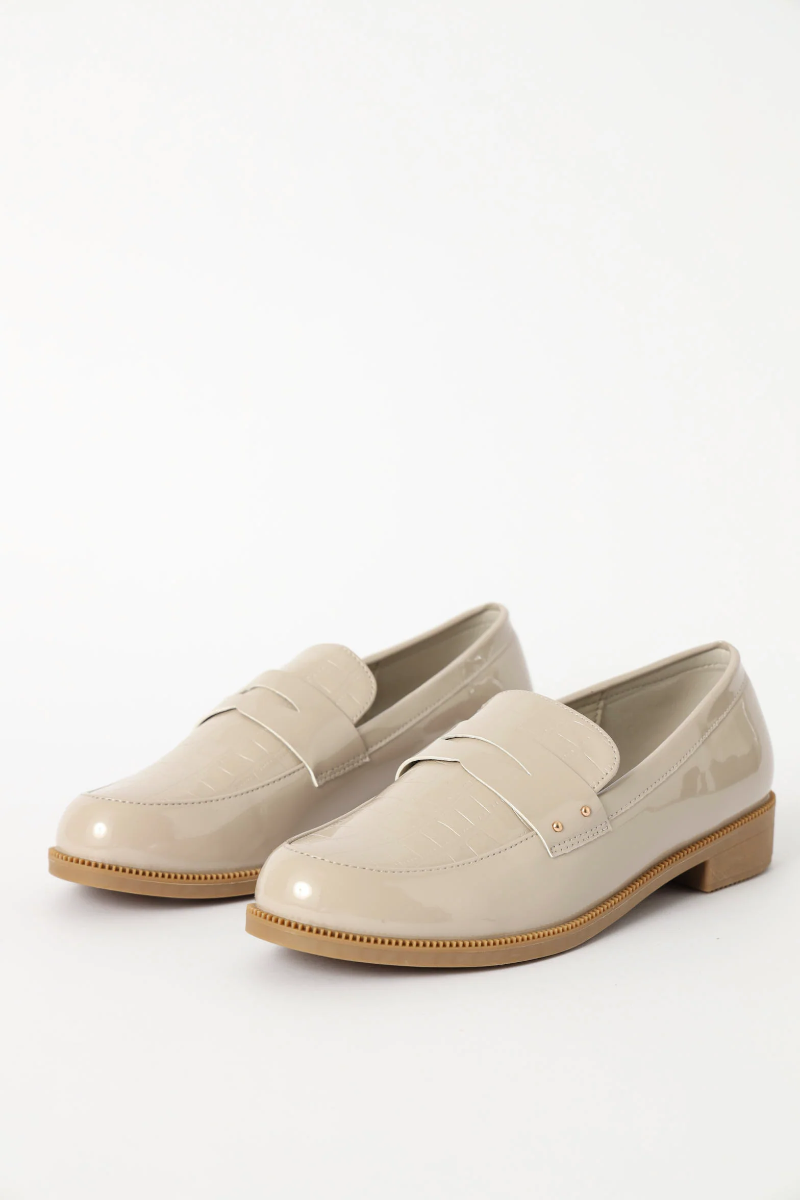 Bar Trim Two Colour Loafer - Multi - Image 3