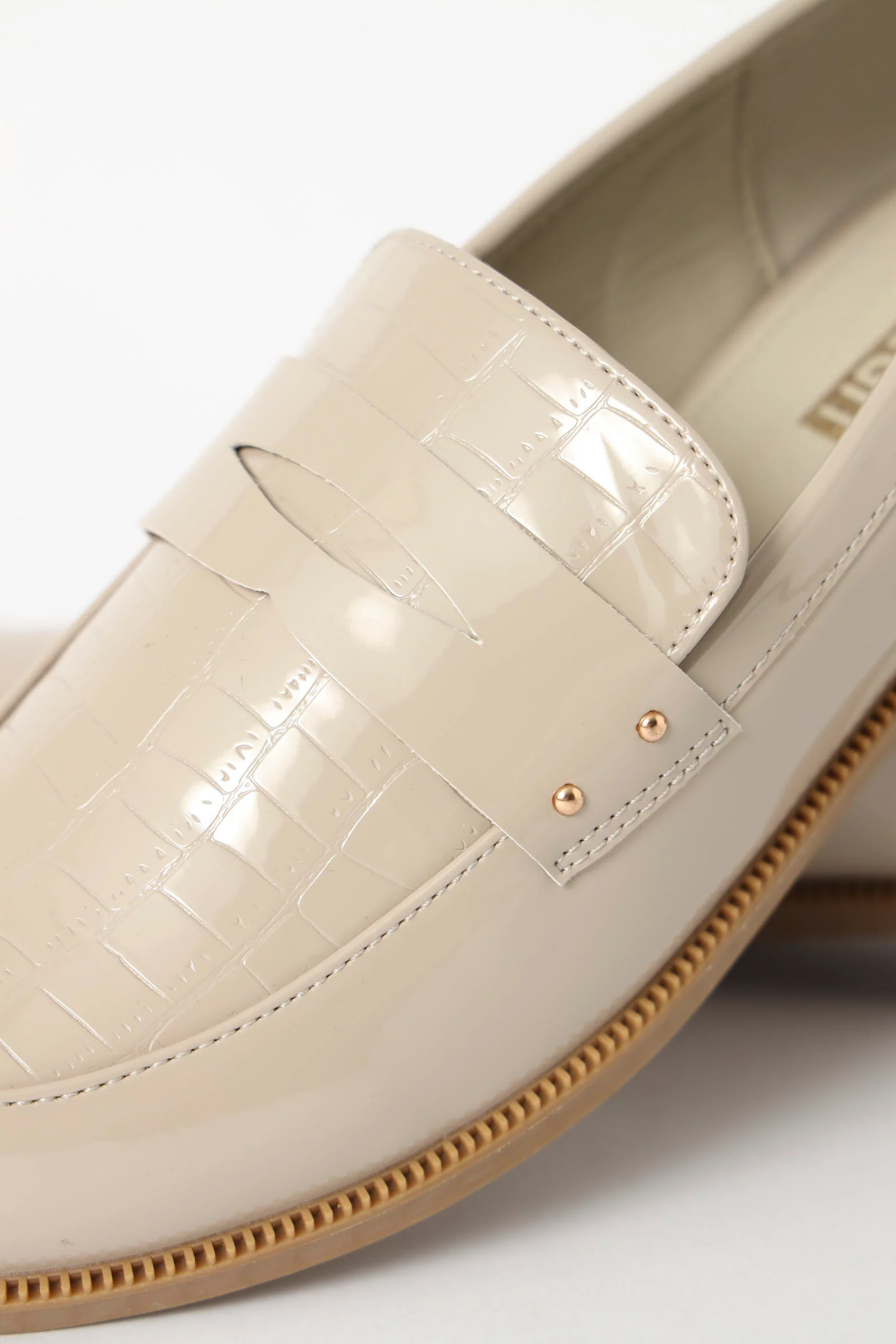 Bar Trim Two Colour Loafer - Multi - Image 4
