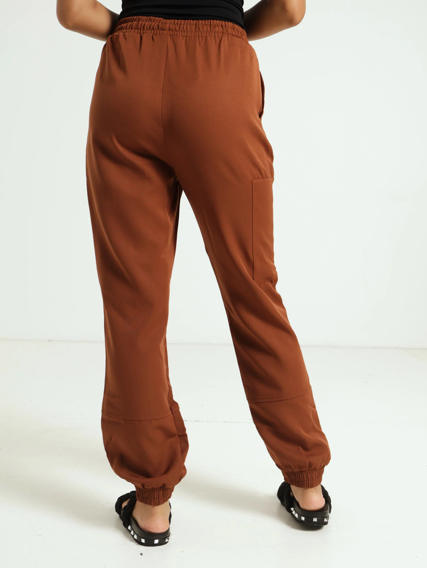 Barbi Cargo Jogger - Brown - Image 3