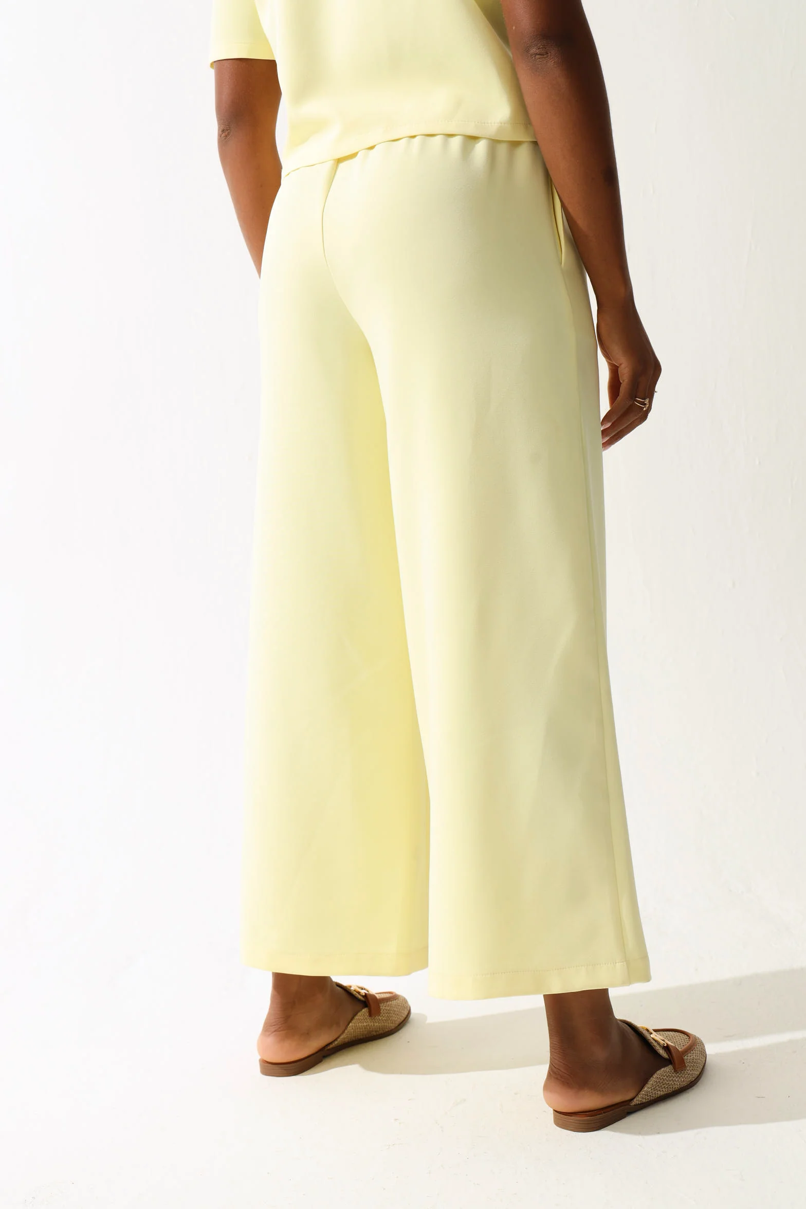 Barbi Culotte Pants - Yellow - Image 5