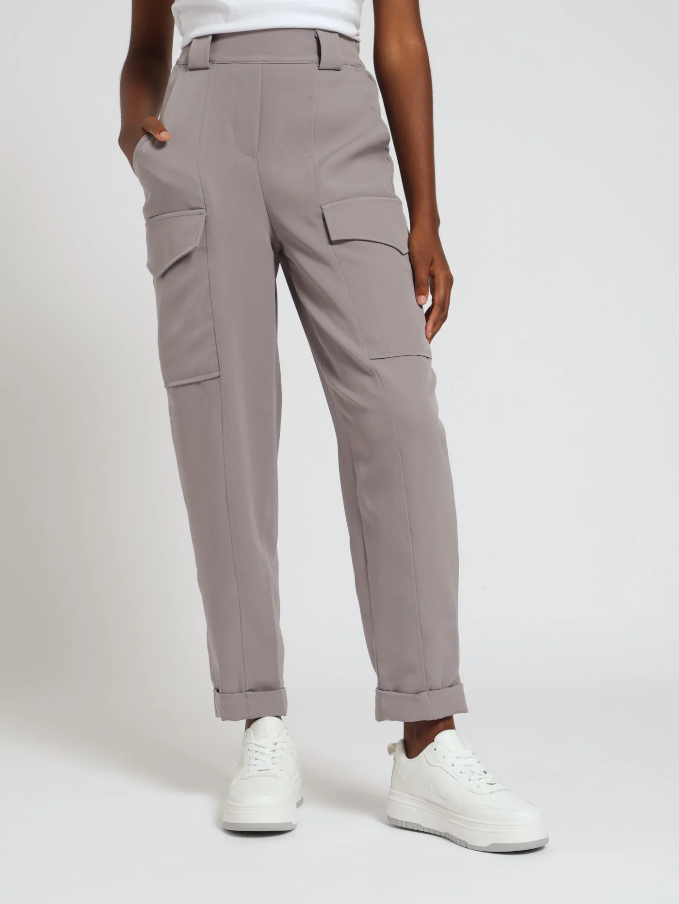 Barbie Cargo Pants - Grey - Image 2