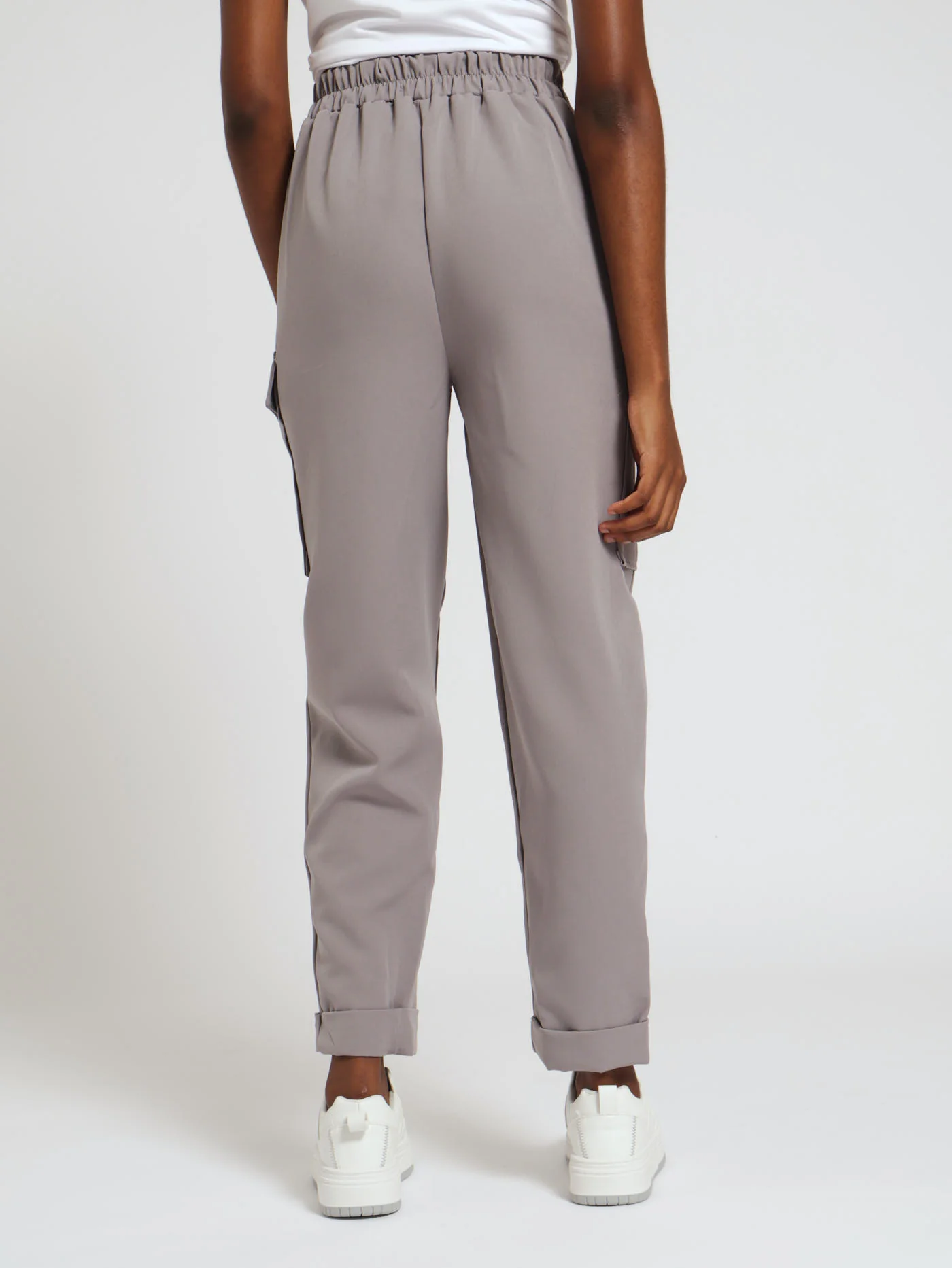 Barbie Cargo Pants - Grey - Image 4