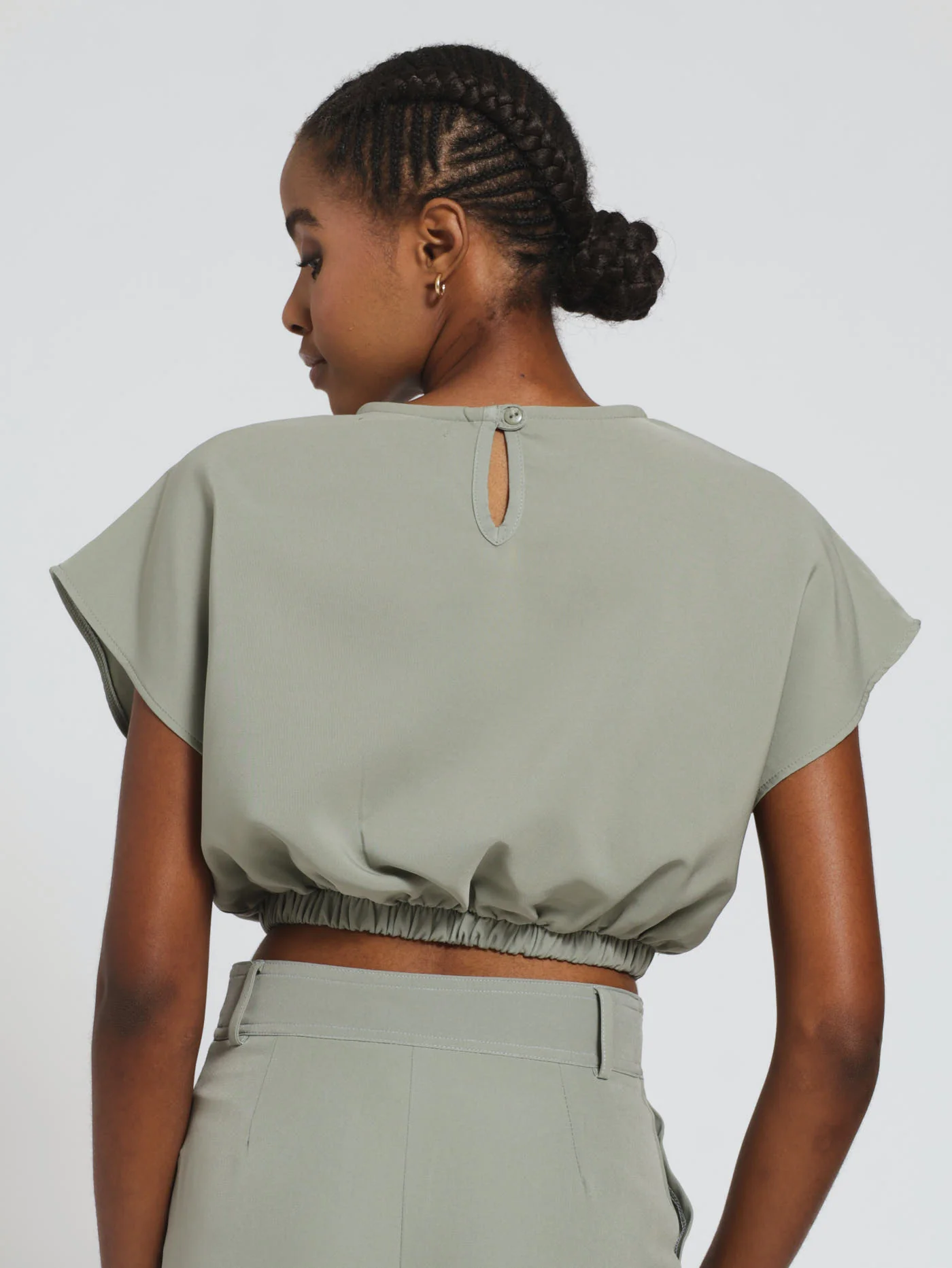 Barbie Elastic Waist Tee - Fatigue - Image 3