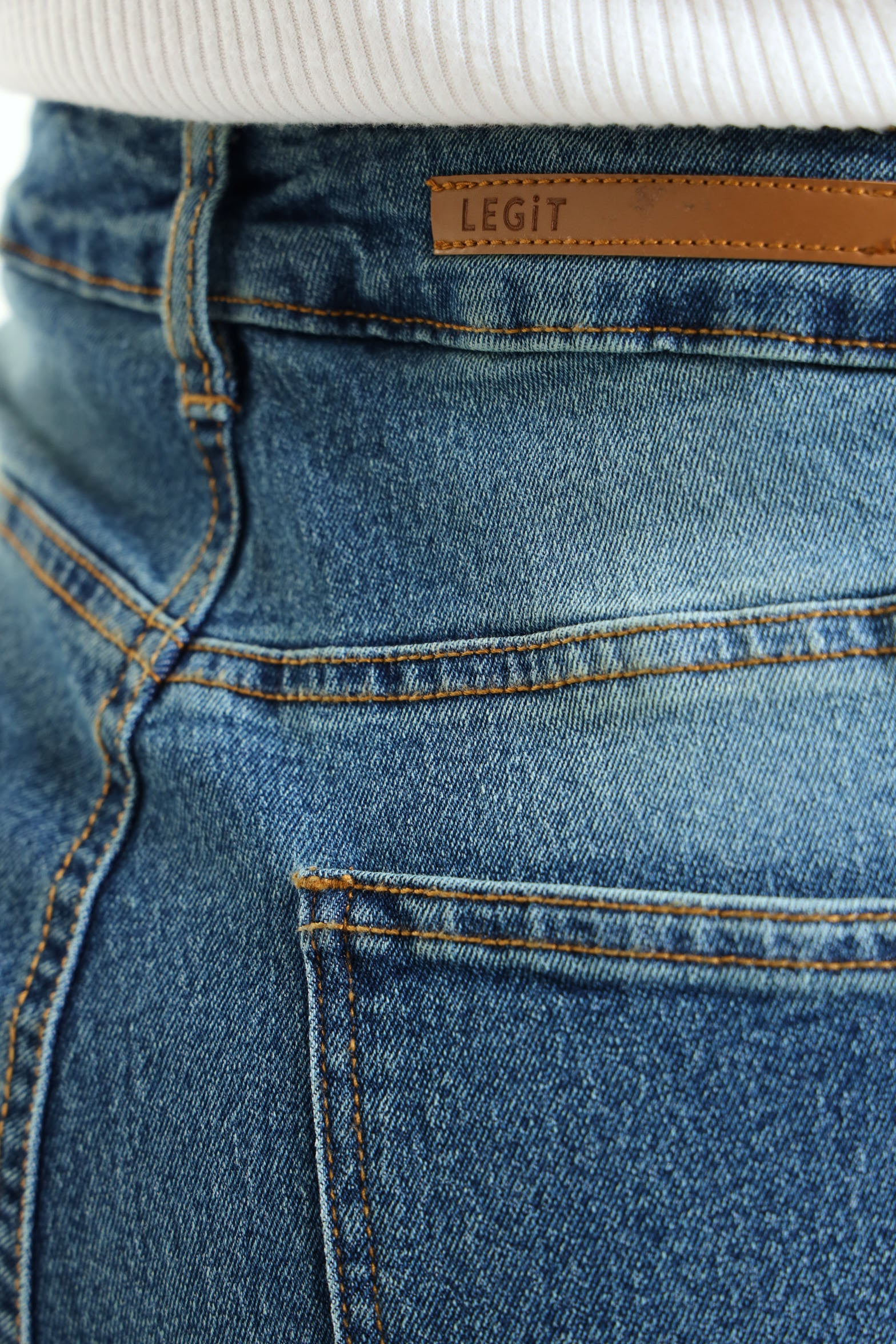 Basic Wideleg Jean - Tea Stain - Image 6