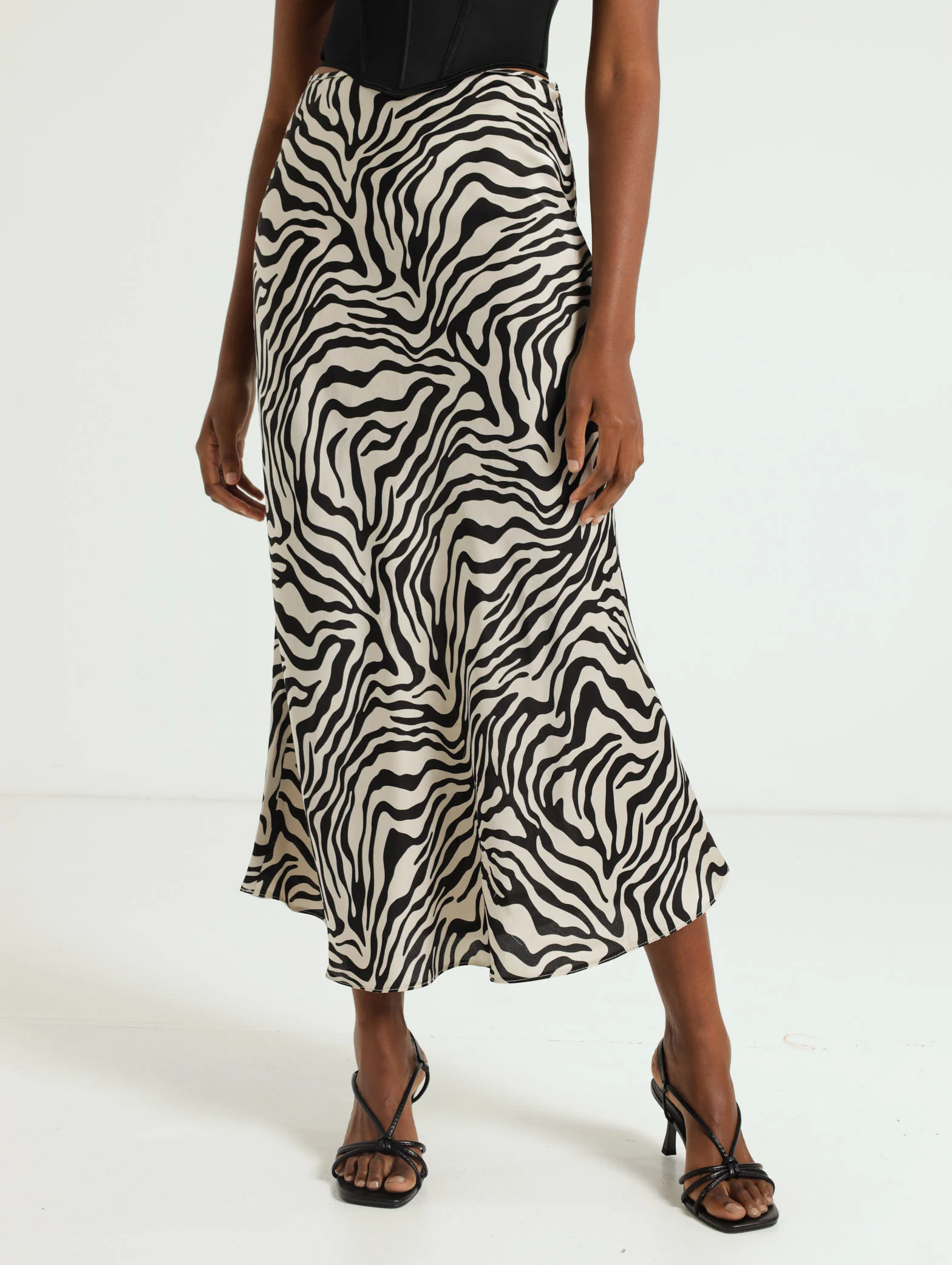 Bias Slip Skirt