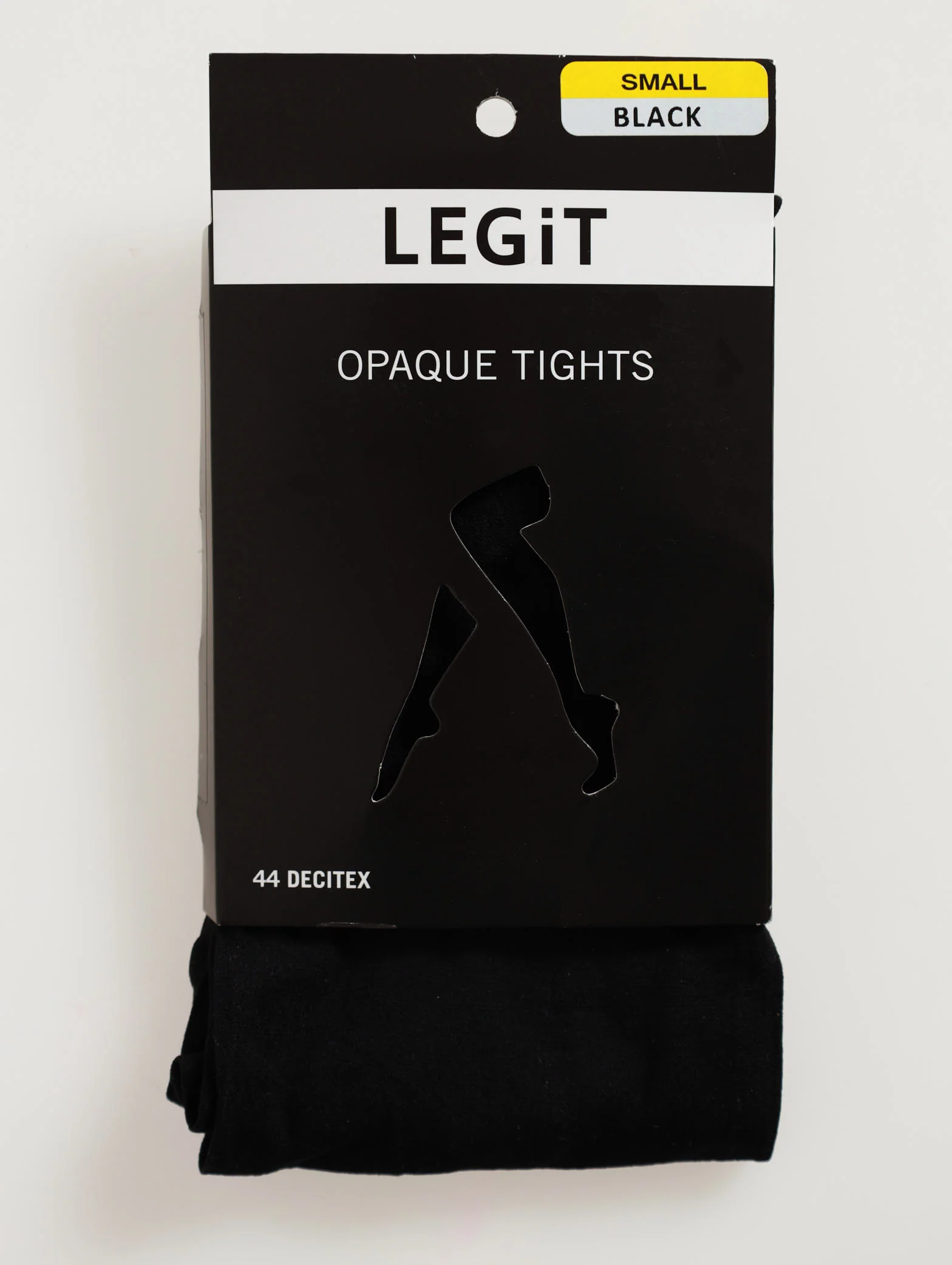 Black Opaque Pantihose