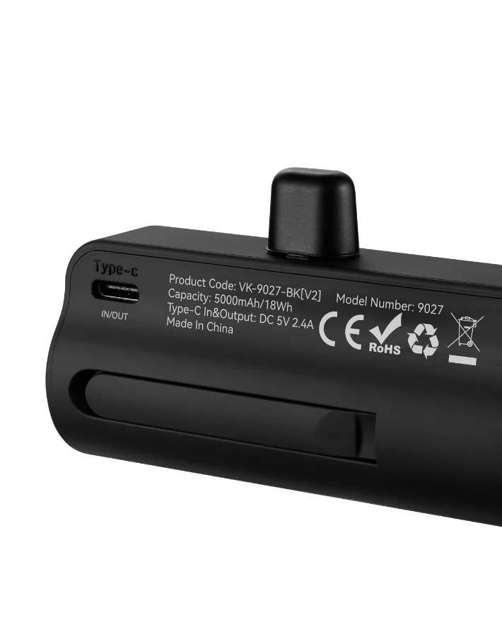 Relief Pro 5000mah Power Bank - Black - Image 3