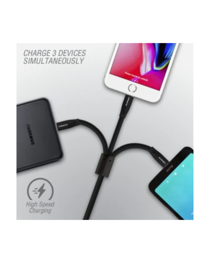Sim Flat 3-in-1 Cable - Image 3