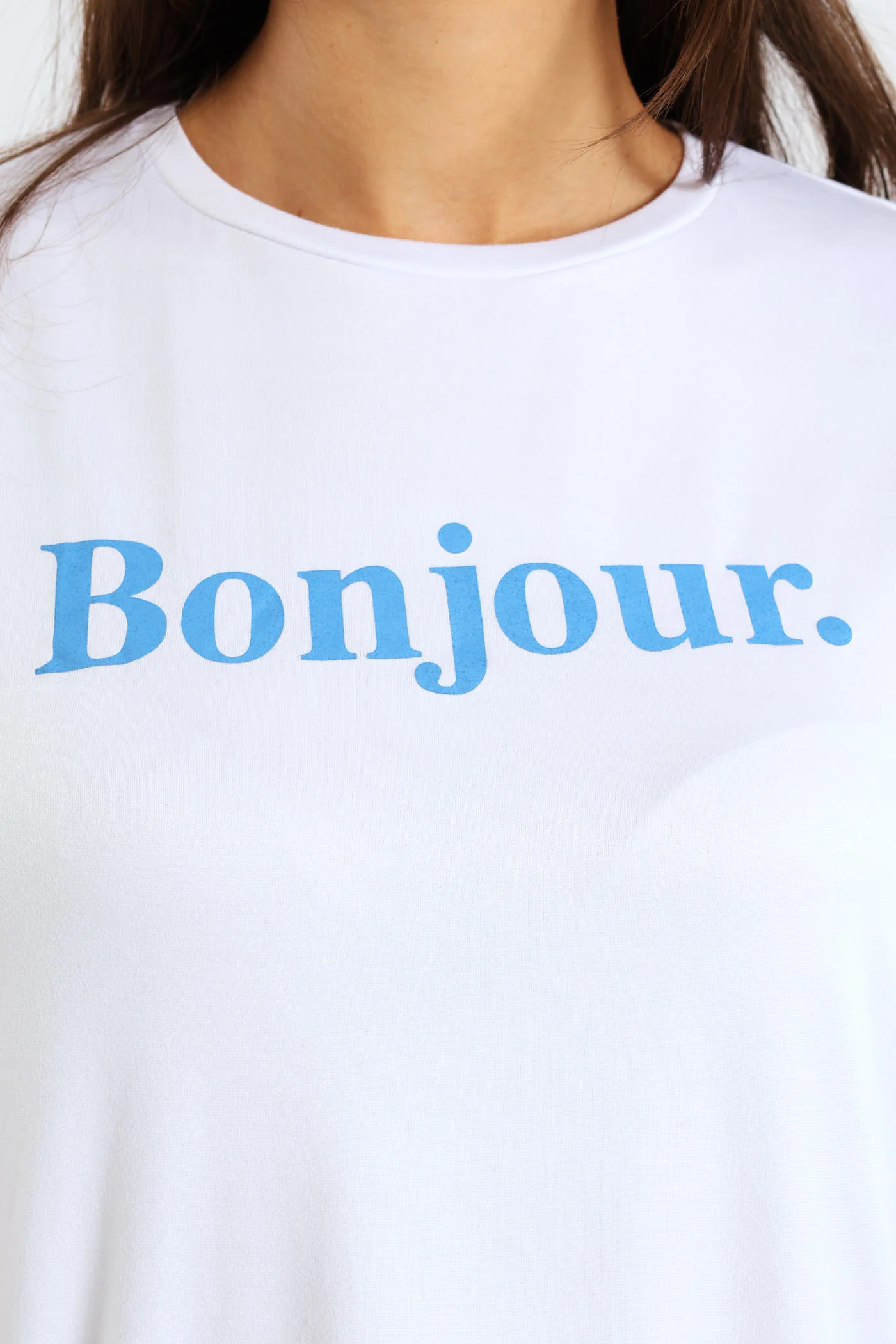 Bonjour Screen Tee - White - Image 4