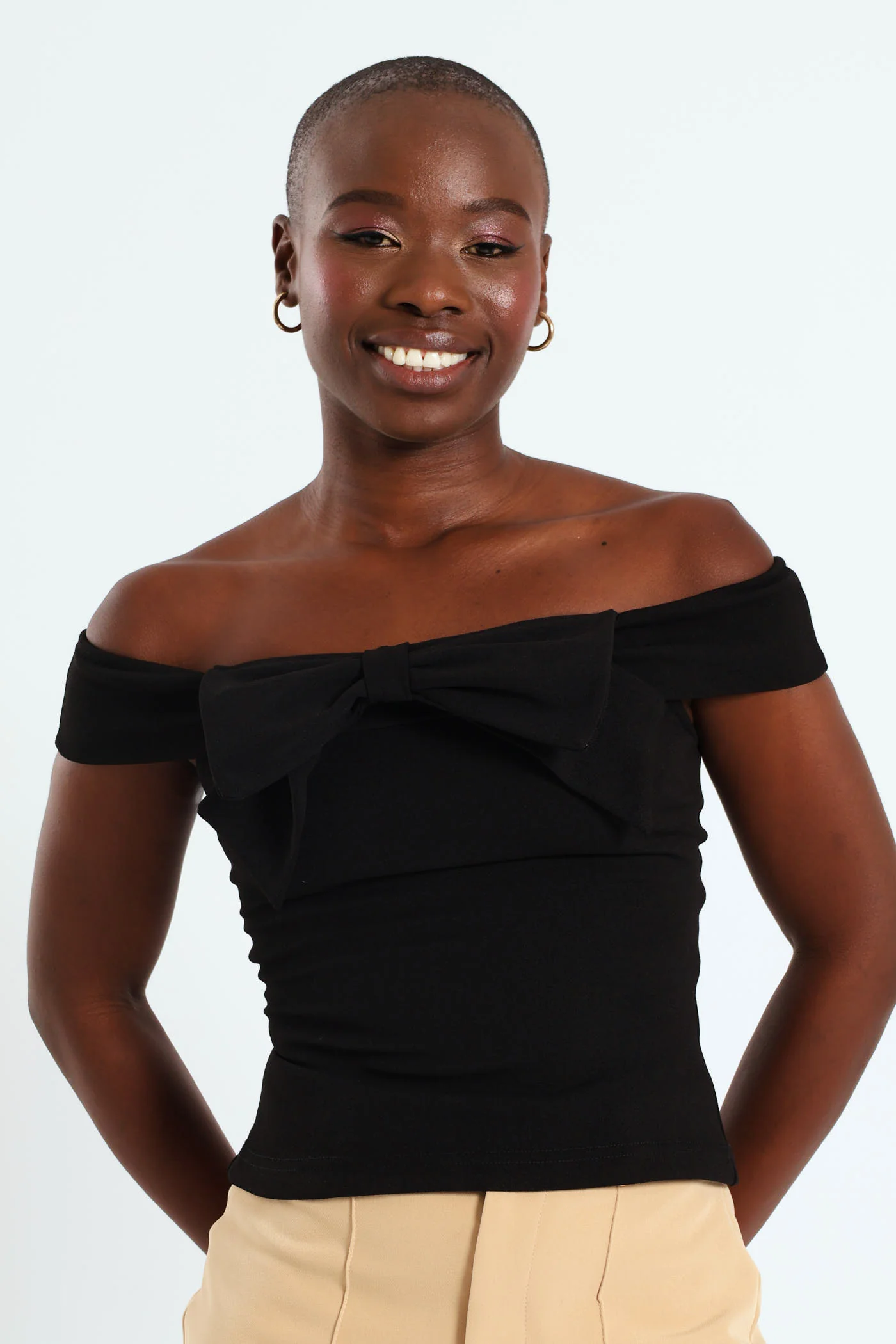 Bow Top - Black