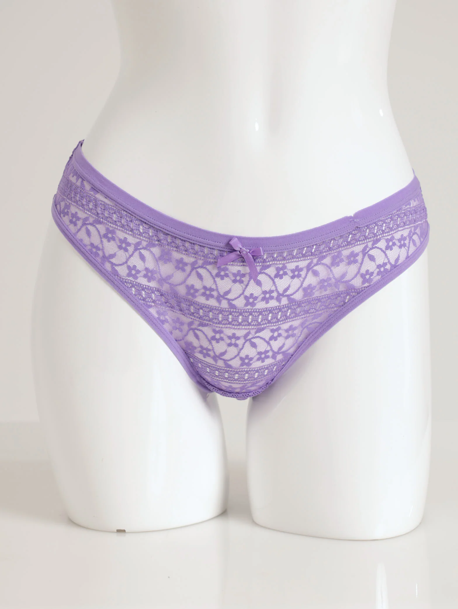 Brazilian Panty - Purple/Lake/Black