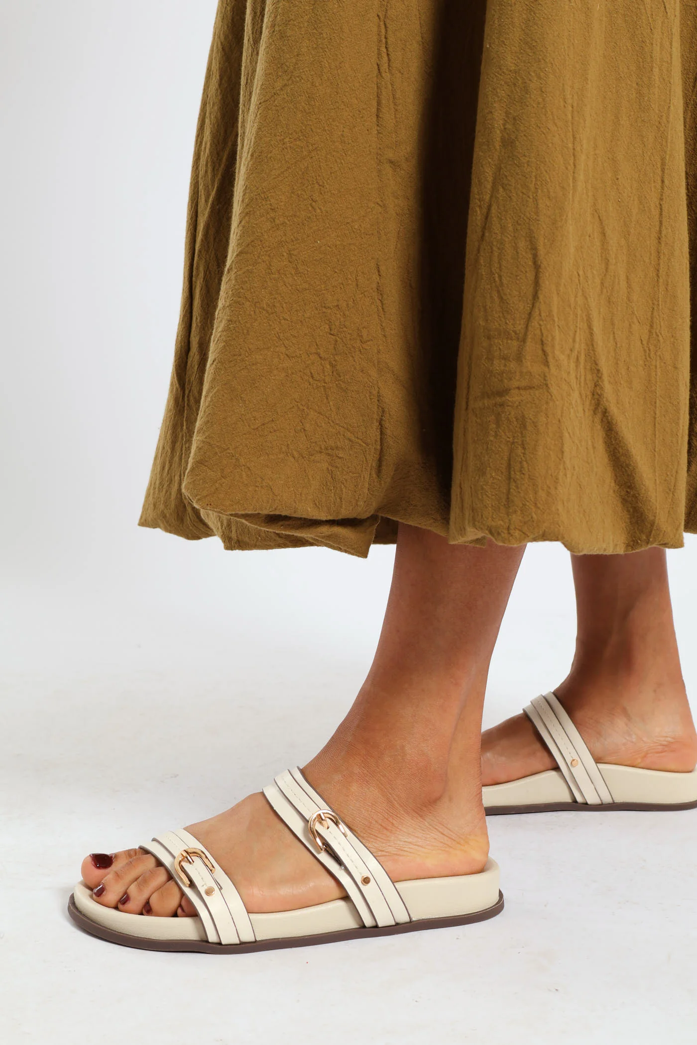 Bubble Midi Skirt - Fatigue - Image 6