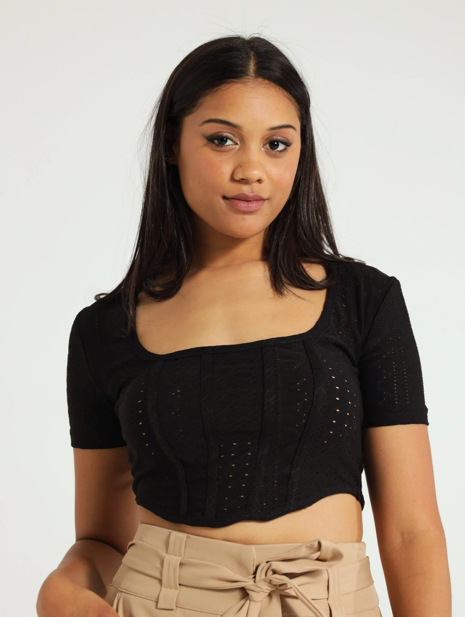 Bustier Anglaise Top