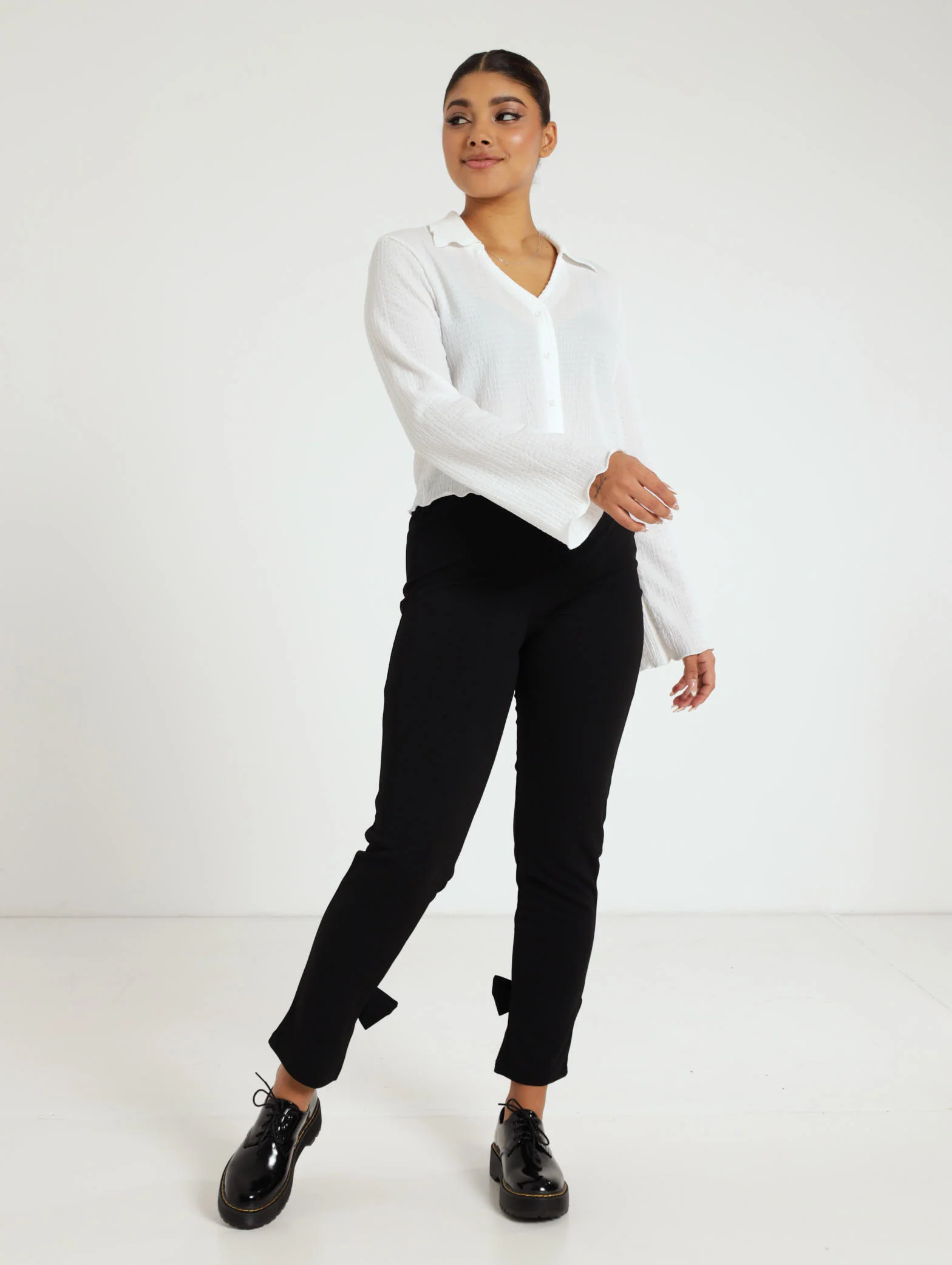 Button Down Textured Shirt - Image 2