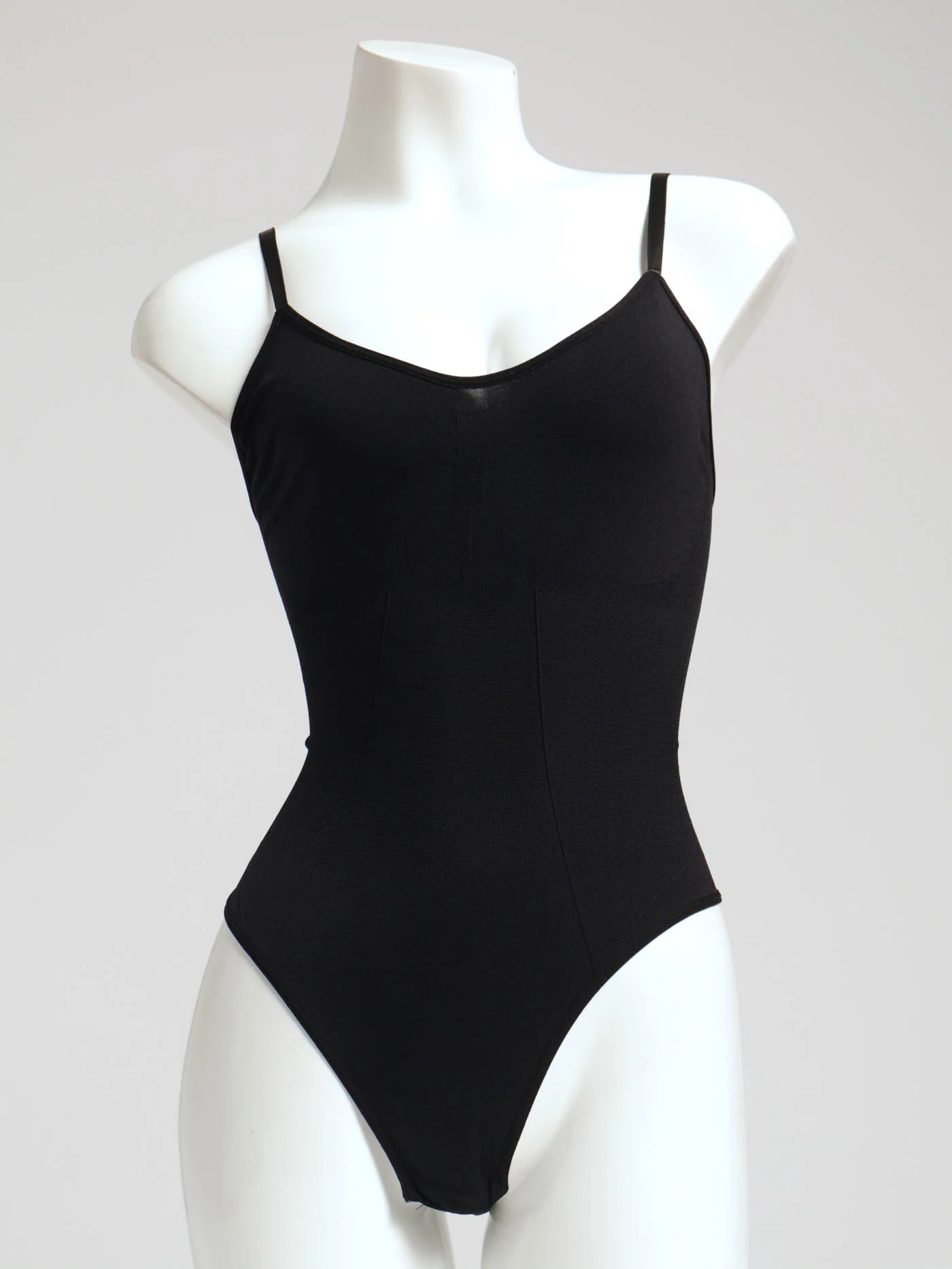 Cami Thong Bodysuit - Black
