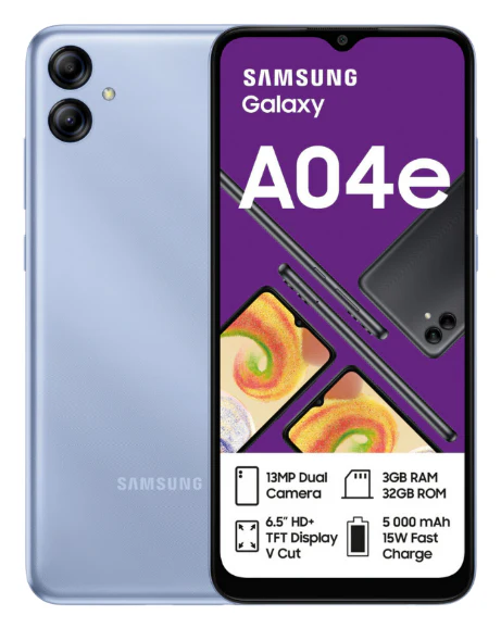 Galaxy A04E Dual Sim Cellphone Cell C