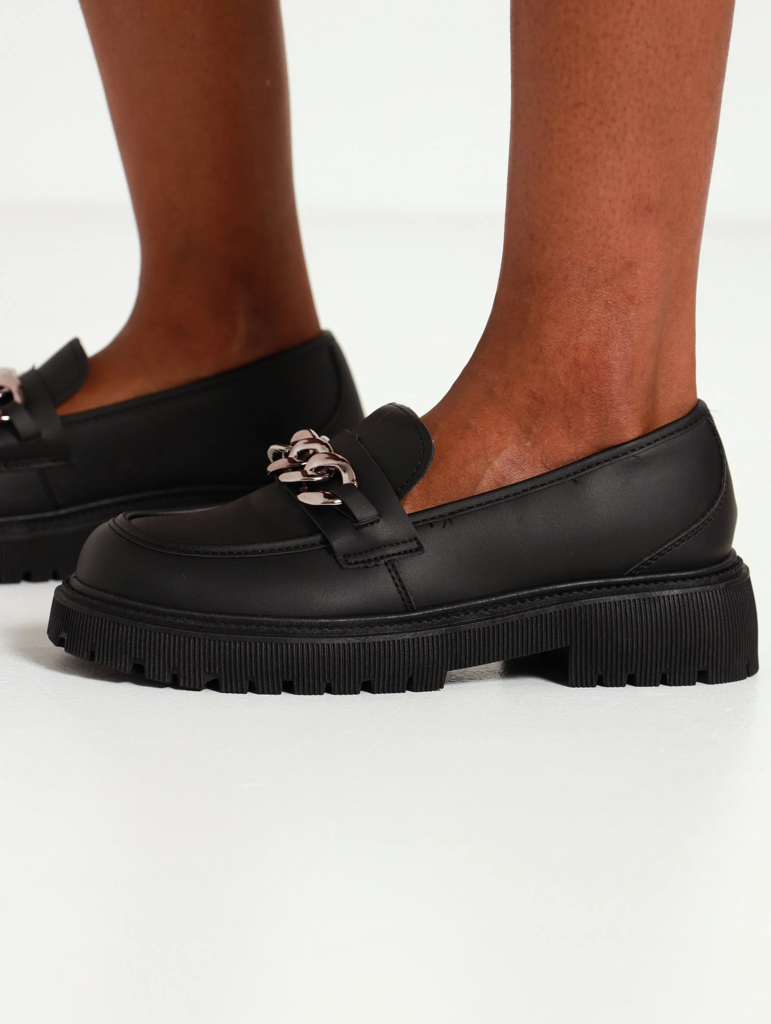 Chain Detail Chunky Loafer - Image 3