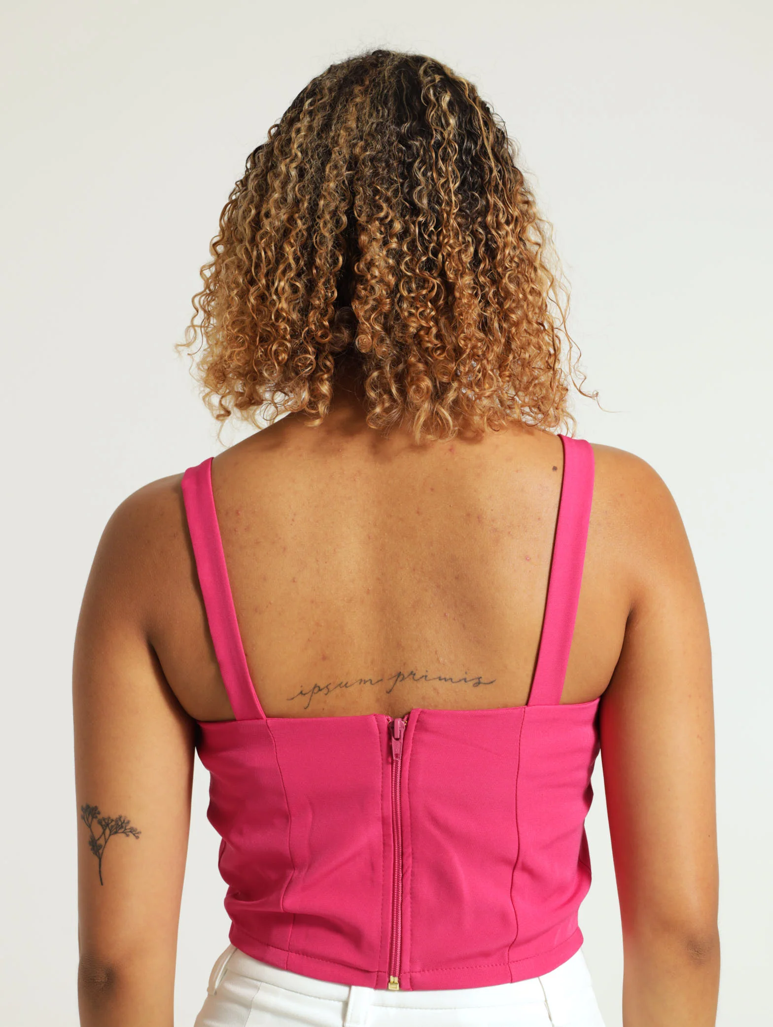 Chain Trim Strap Crop Top - Image 4