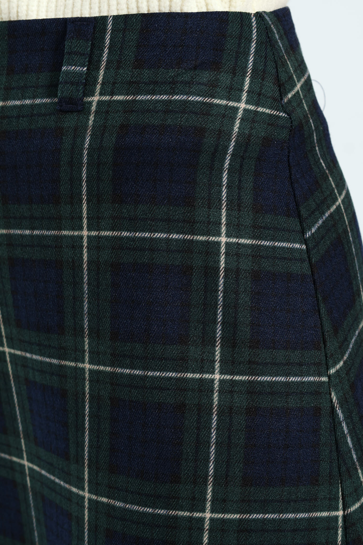 Check A Line Mini Skirt - Multi - Image 4