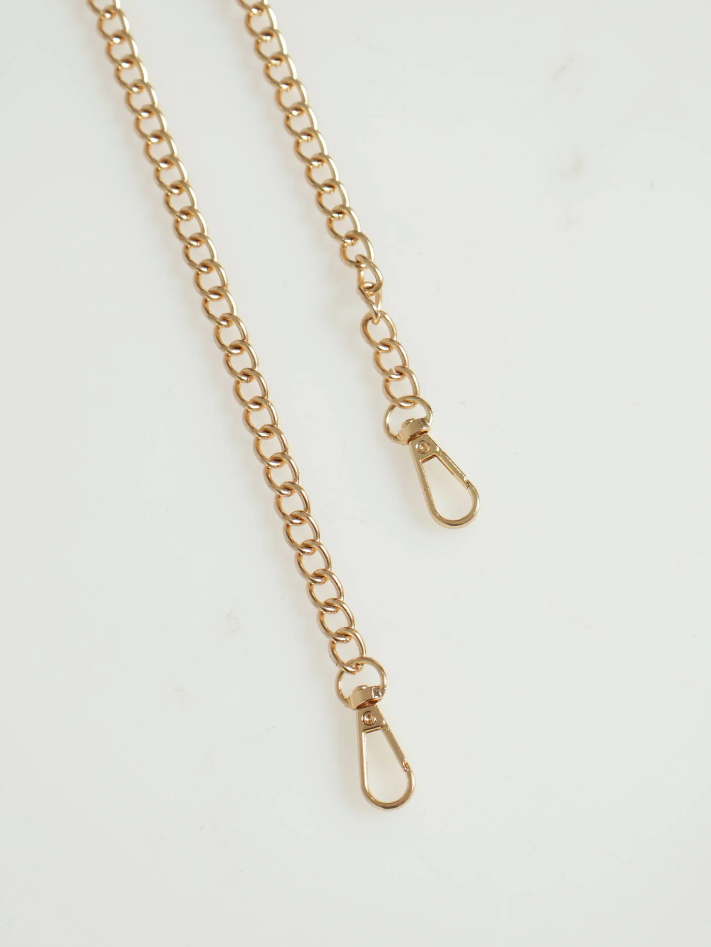 Chunky Chain Croc Clutch Bag - Beige - Image 5