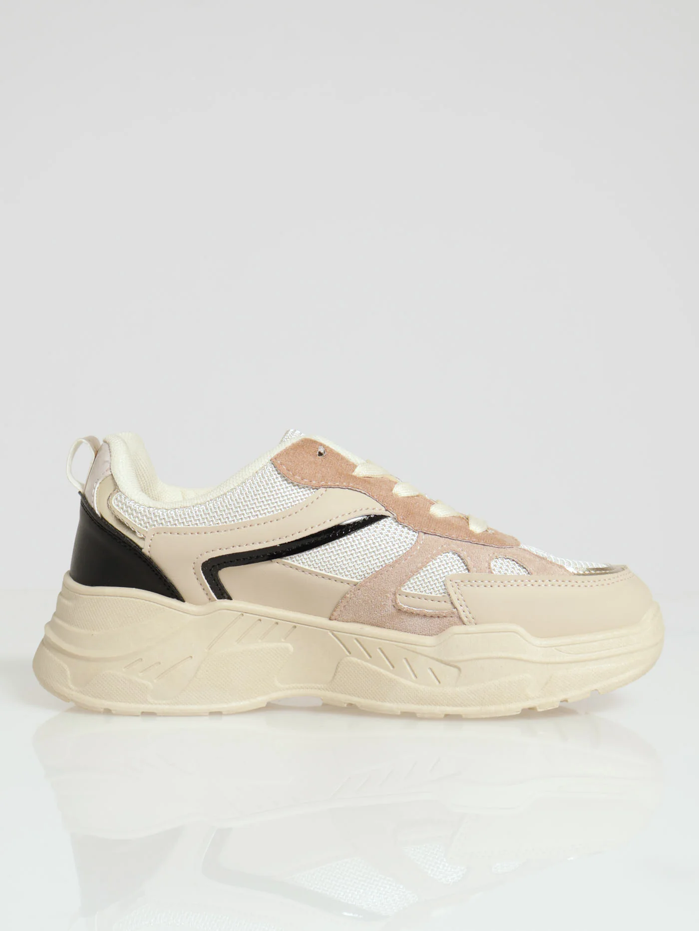 Chunky Contrast Trainer - Blush - Image 2