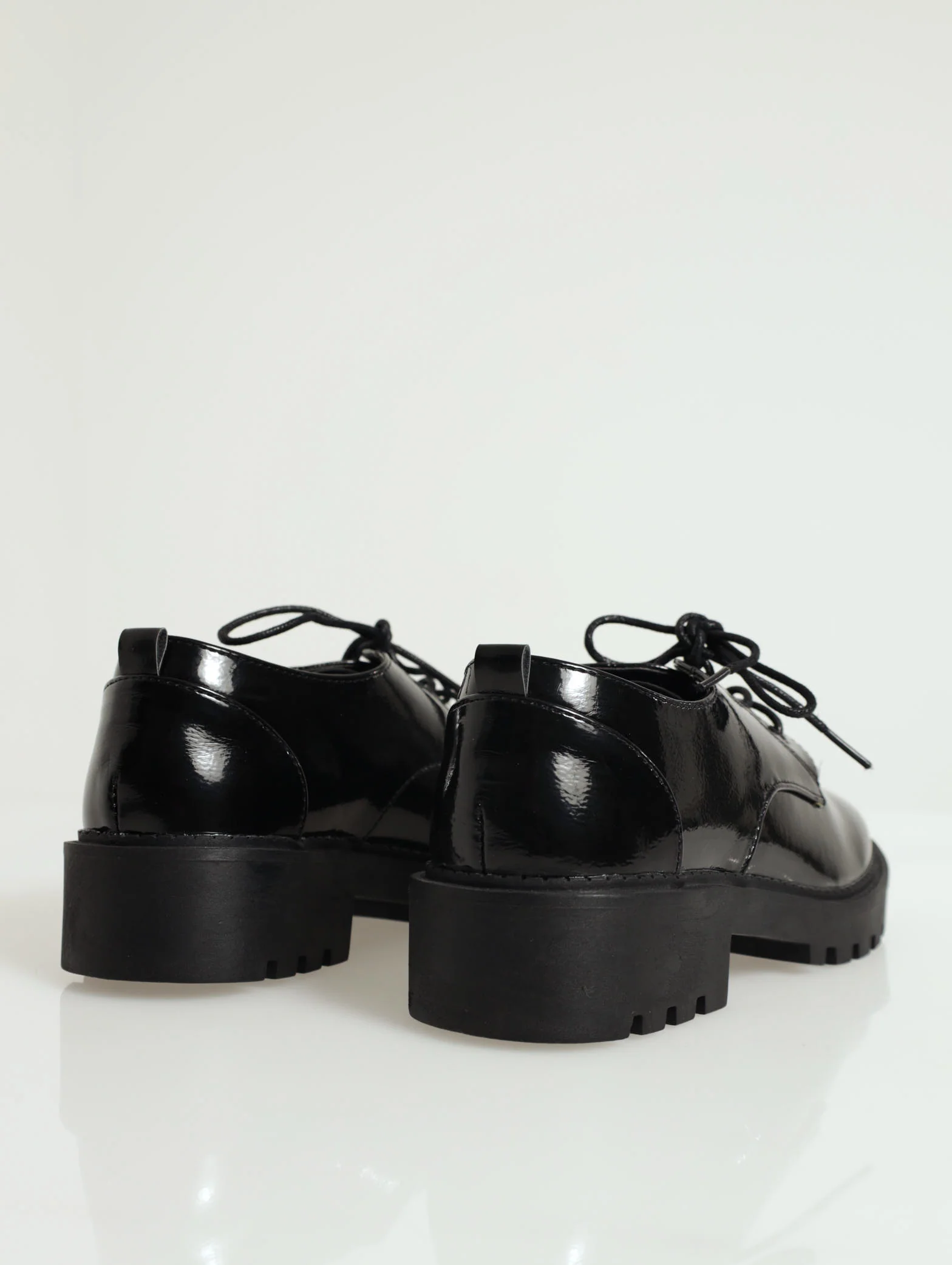 Chunky Patent Lace Up Sneaker - Image 3