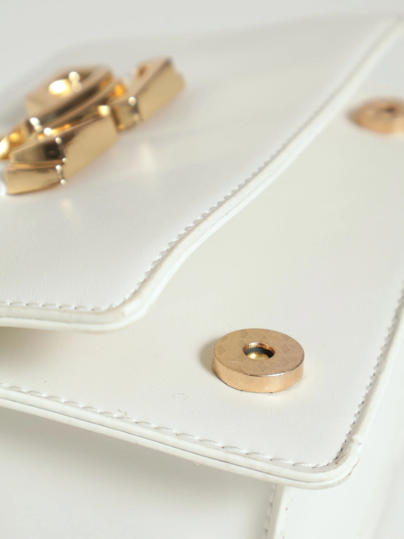 Chunky Trim Detail Satchel Bag - Image 4