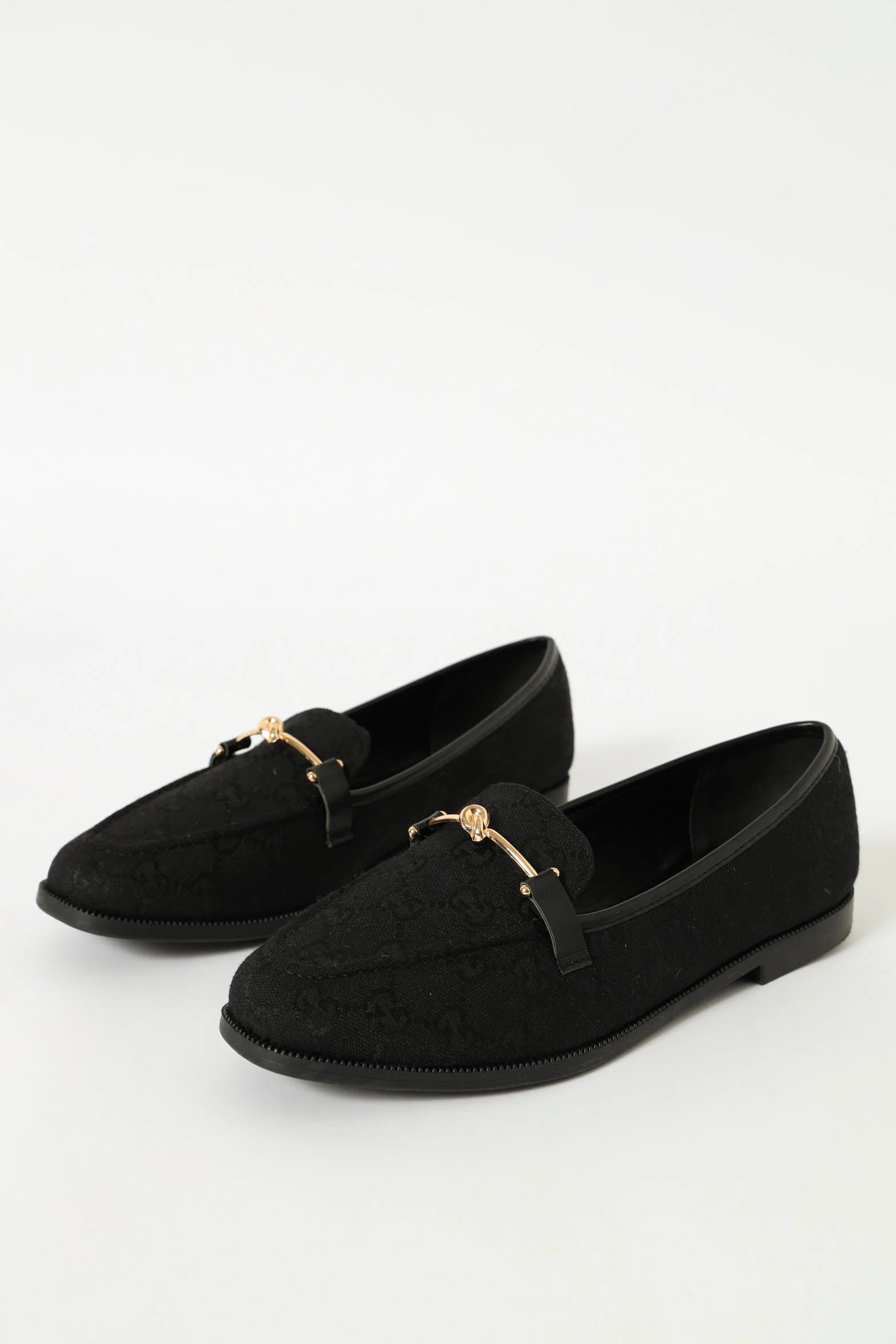 Classic Monogram Loafer - Black