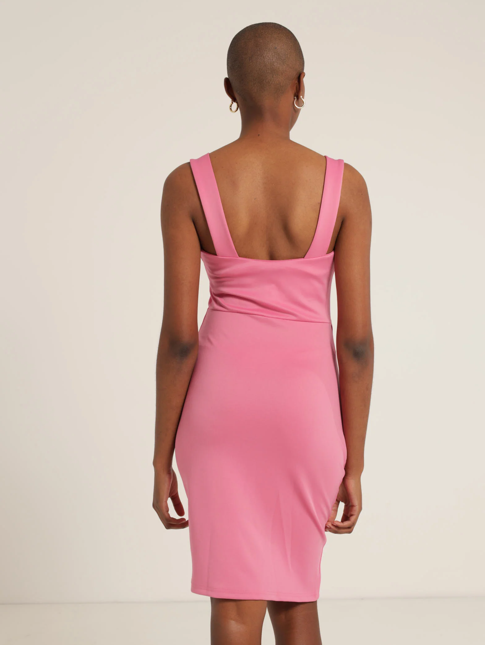Corset Strappy Wrap Dress - Image 3