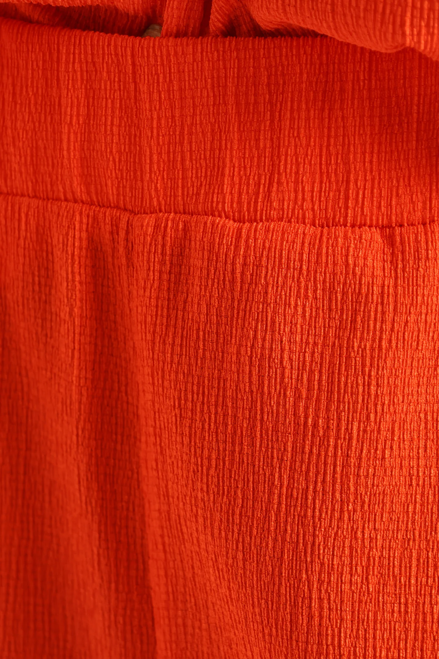 Crinkle Knit Pants - Orange - Image 5