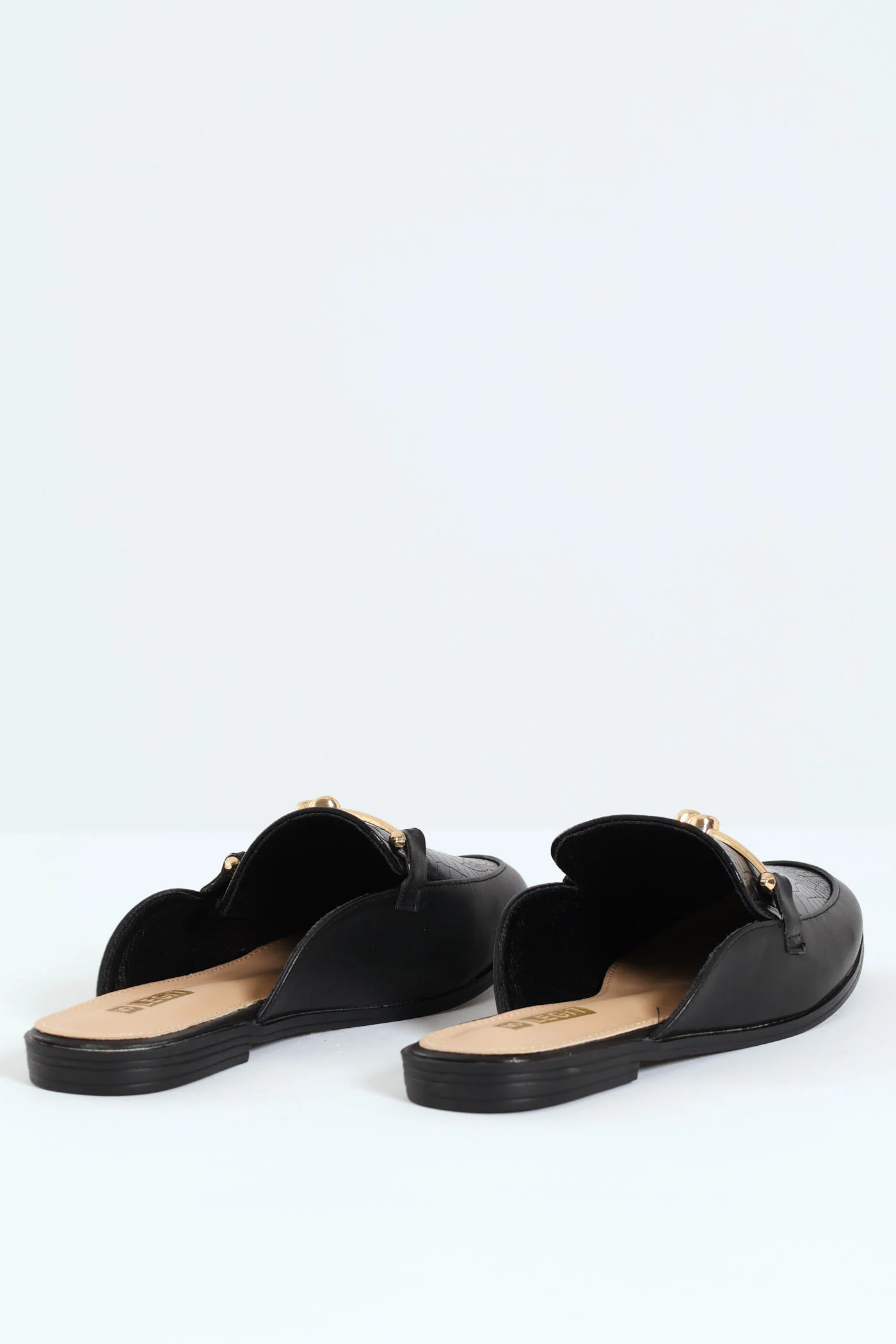 Croc Apron Push In Loafer- Black - Image 8
