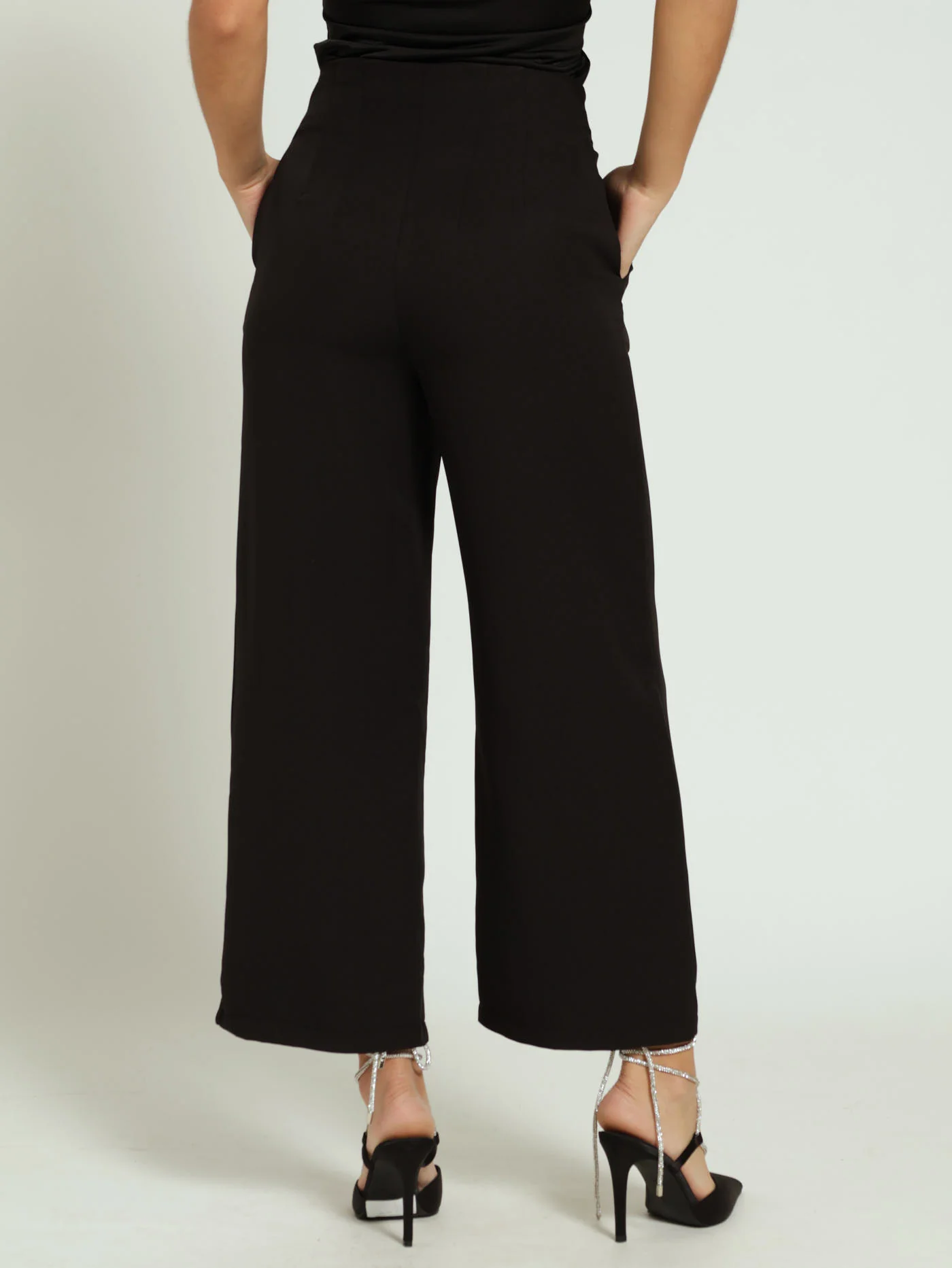 Culotte Pants - Jet Black - Image 4