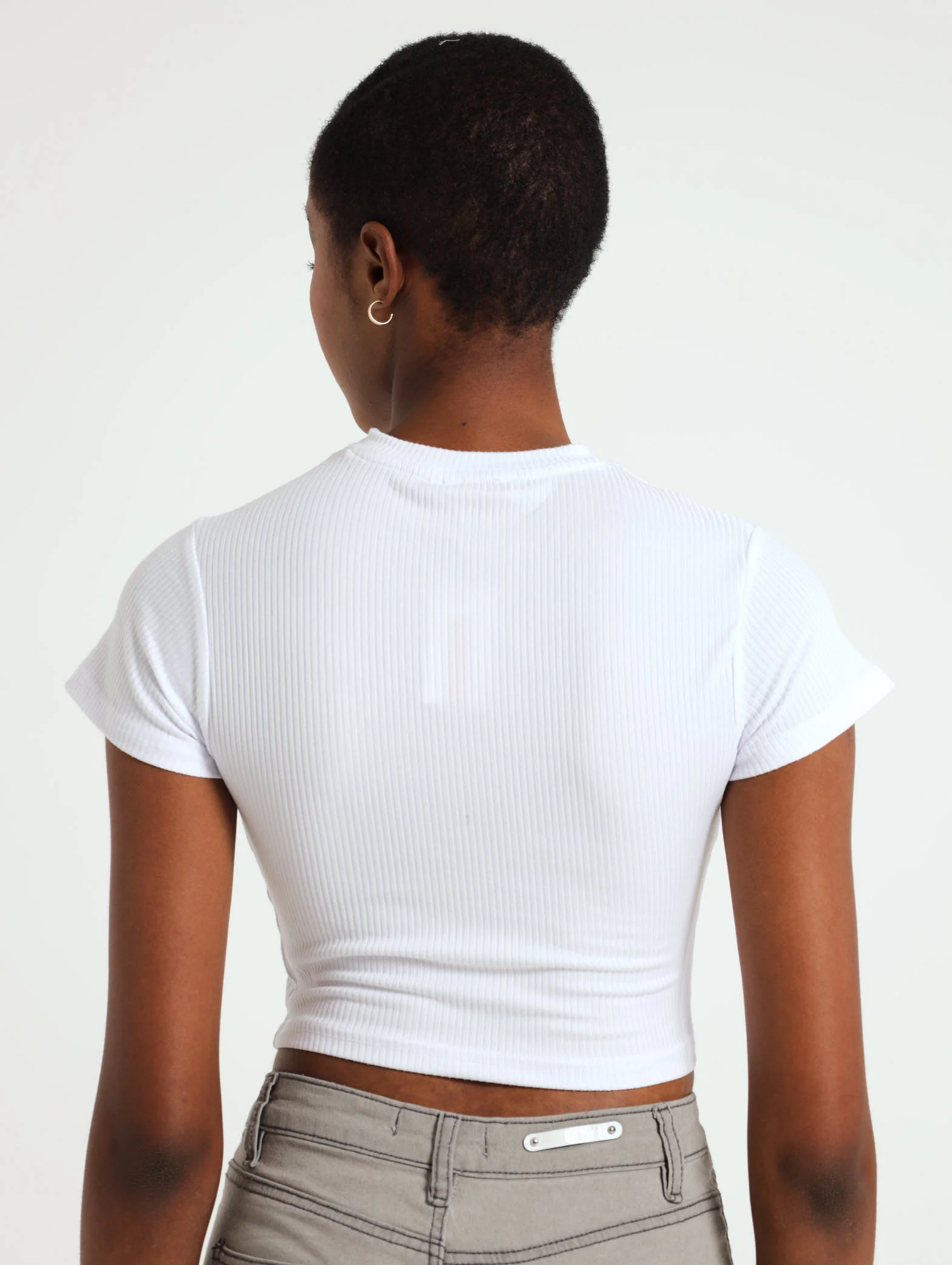 Cutout Detail Tee - Image 3