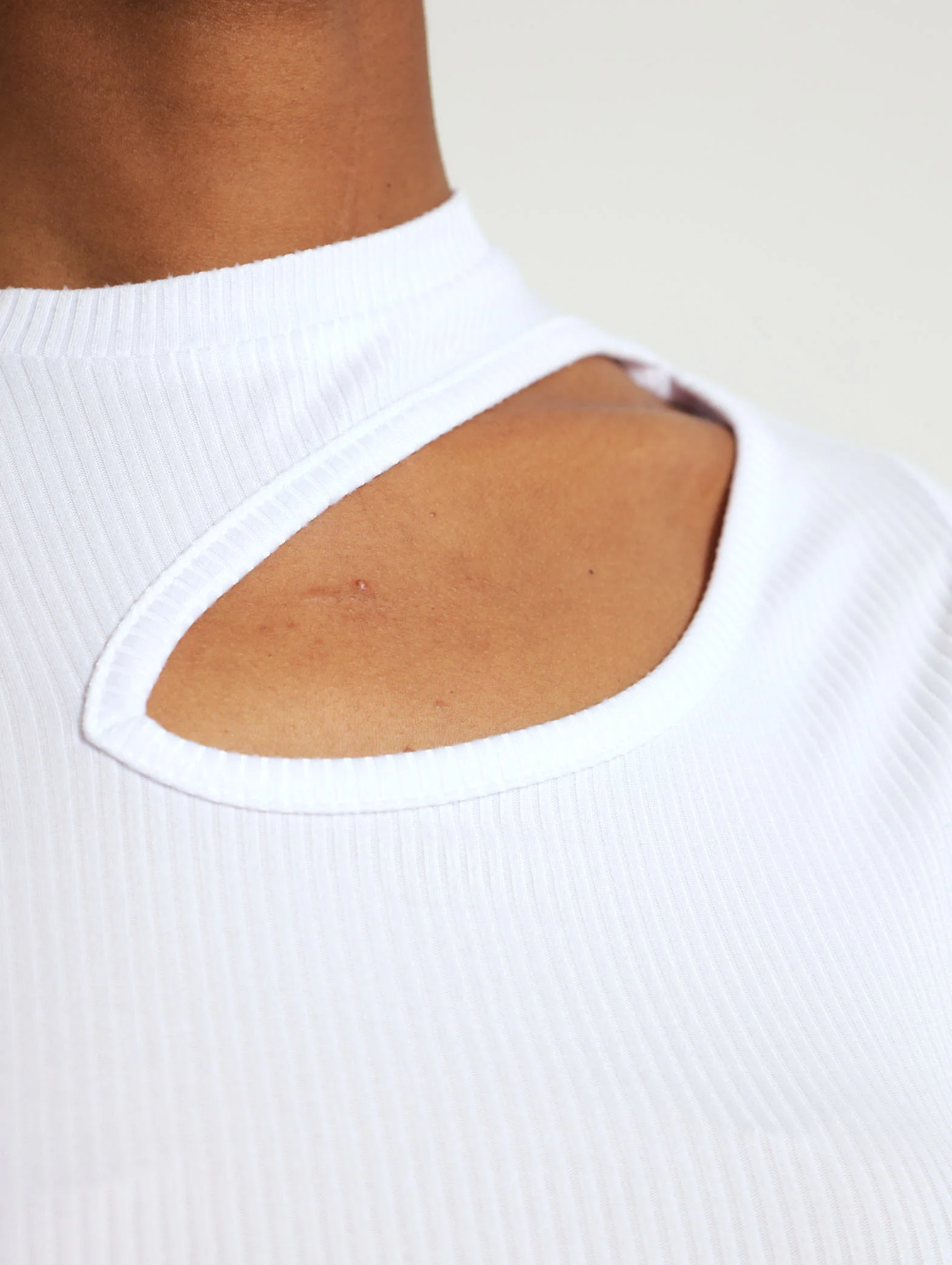 Cutout Detail Tee - Image 4