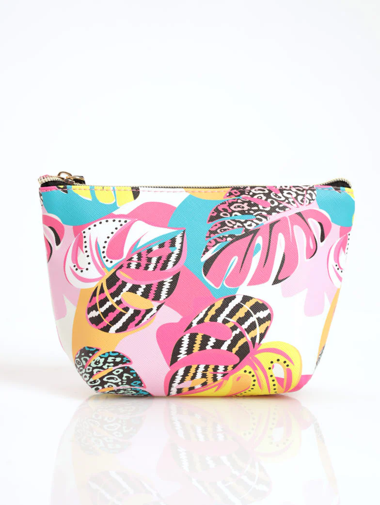 Delicious Monstera Cosmetic Bag