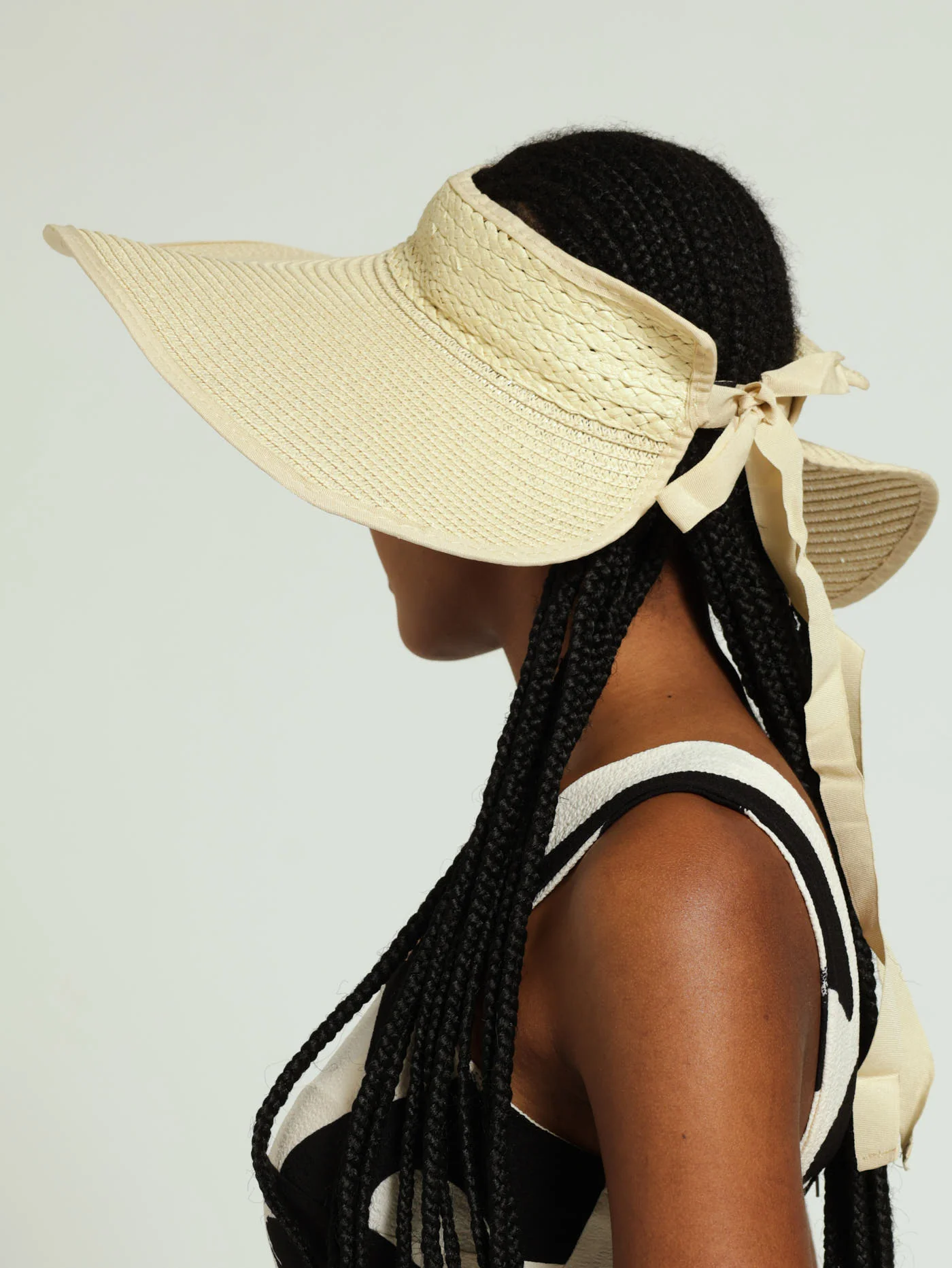 Detachable Straw Sunhat - Natural