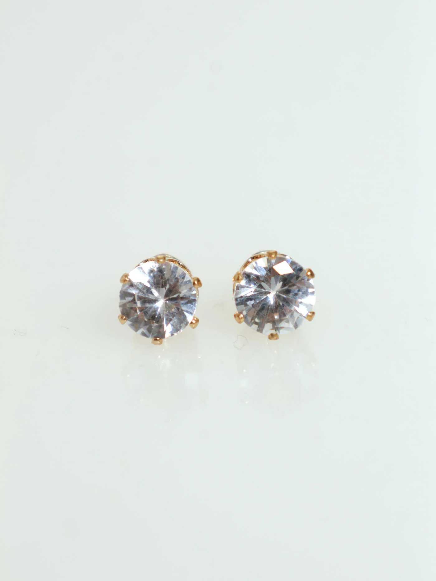 Diamante Bee Charm Necklace & Matching Earrings - Gold - Image 2
