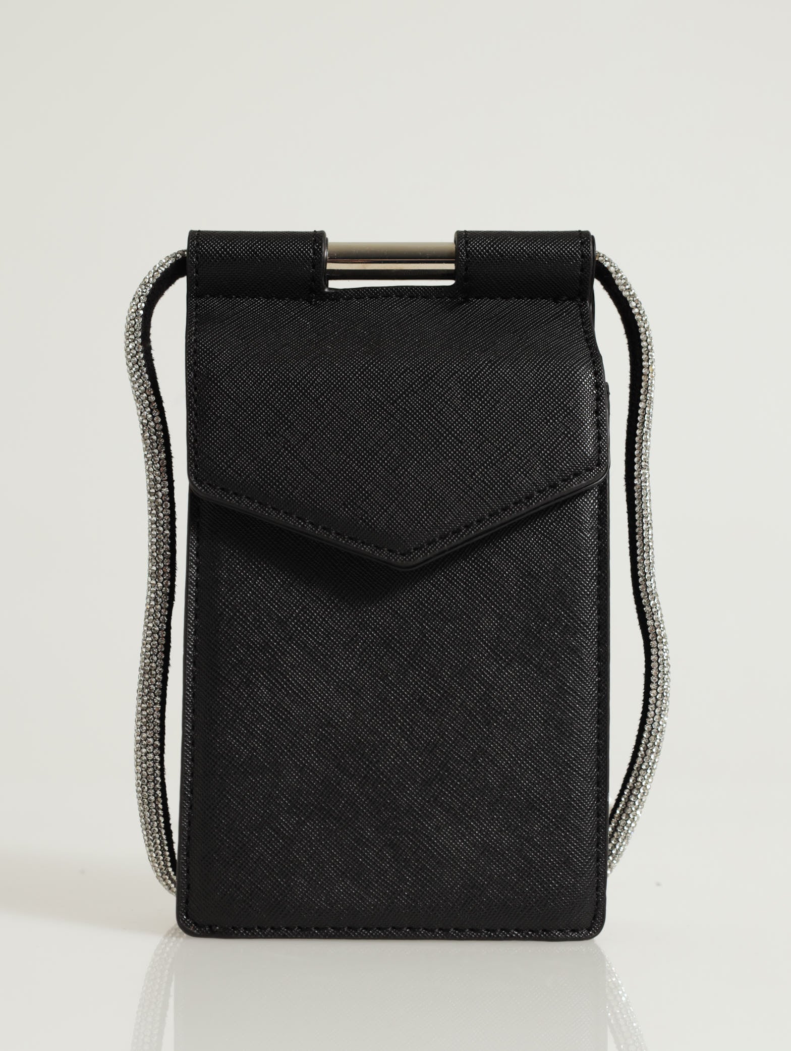 Diamante Chain Cellphone Satchel