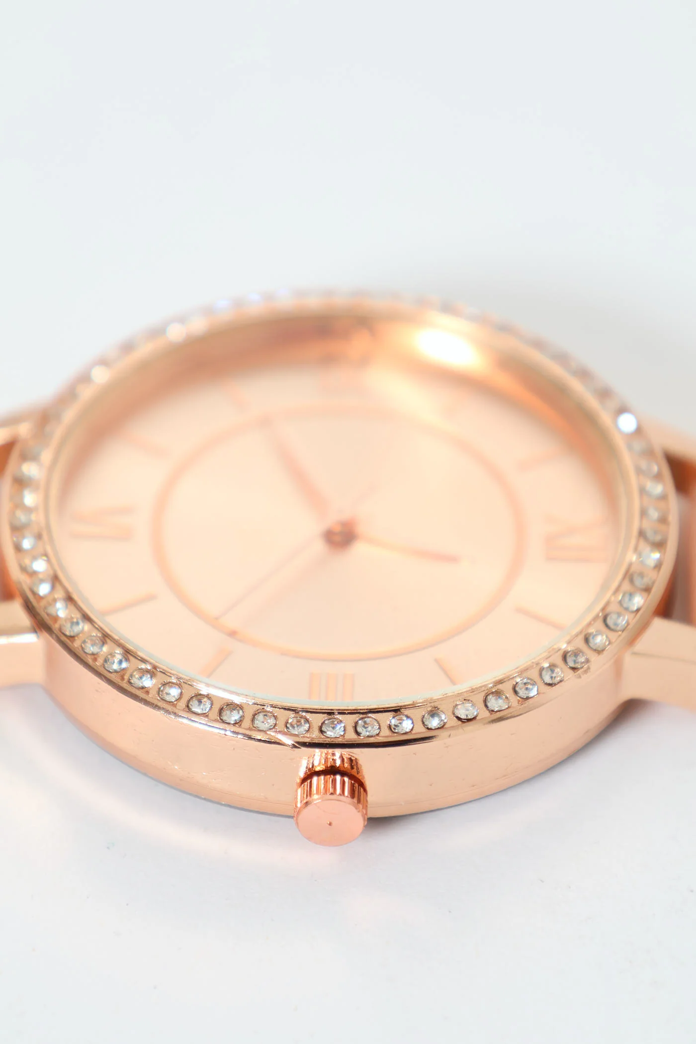 Diamante Dial Watch - Pink - Image 3