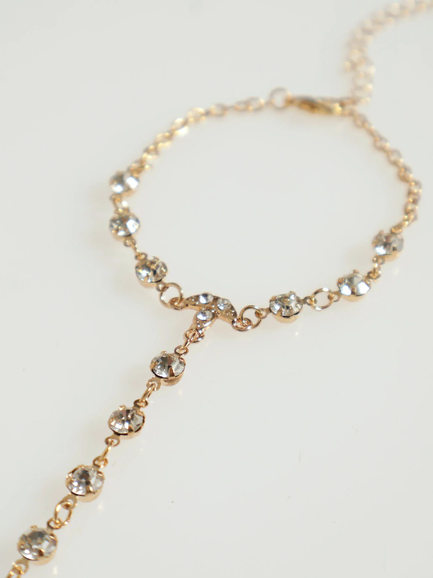 Diamante Hand Charm - Gold - Image 2