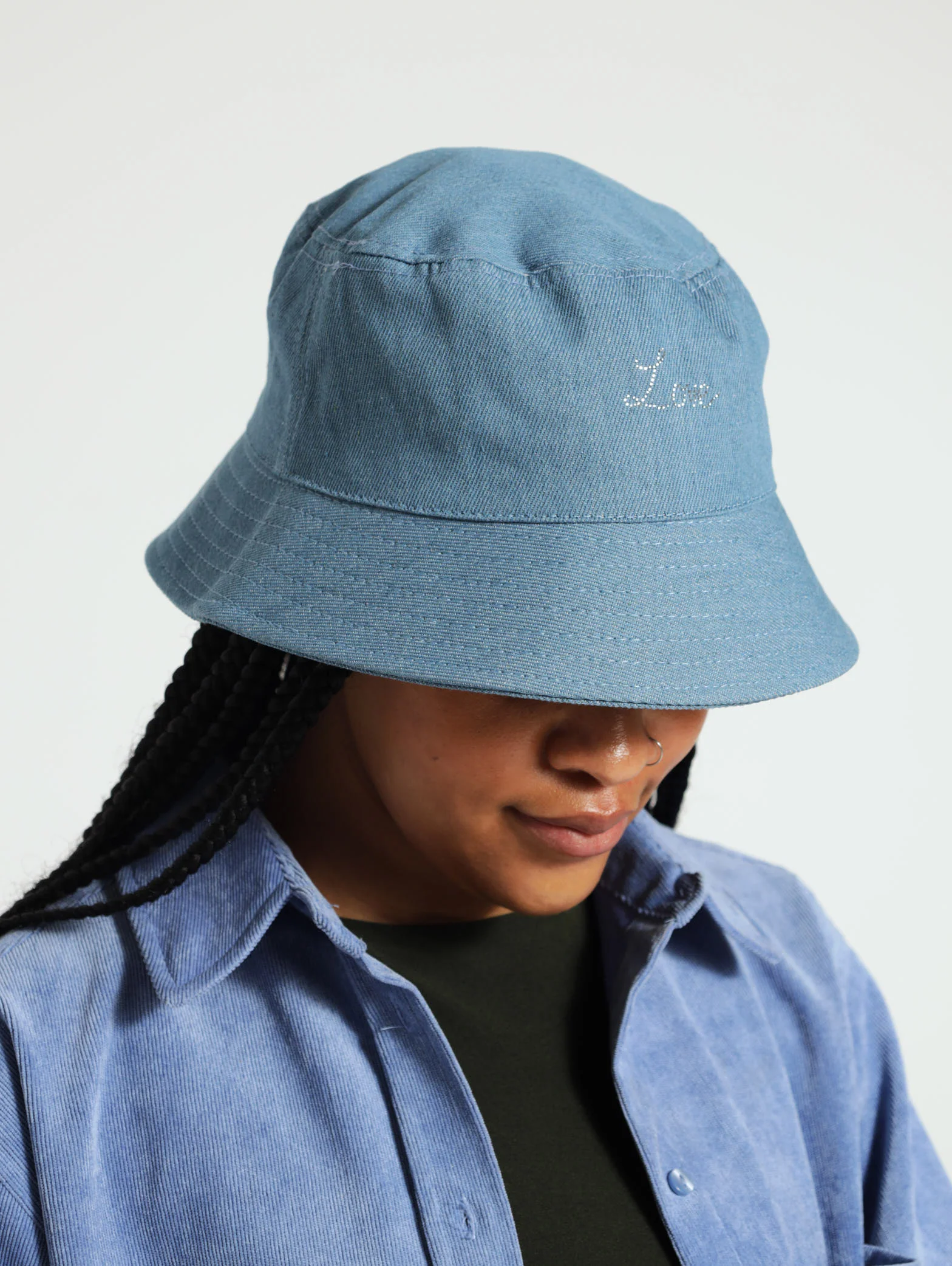 Diamante Love Bucket Hat