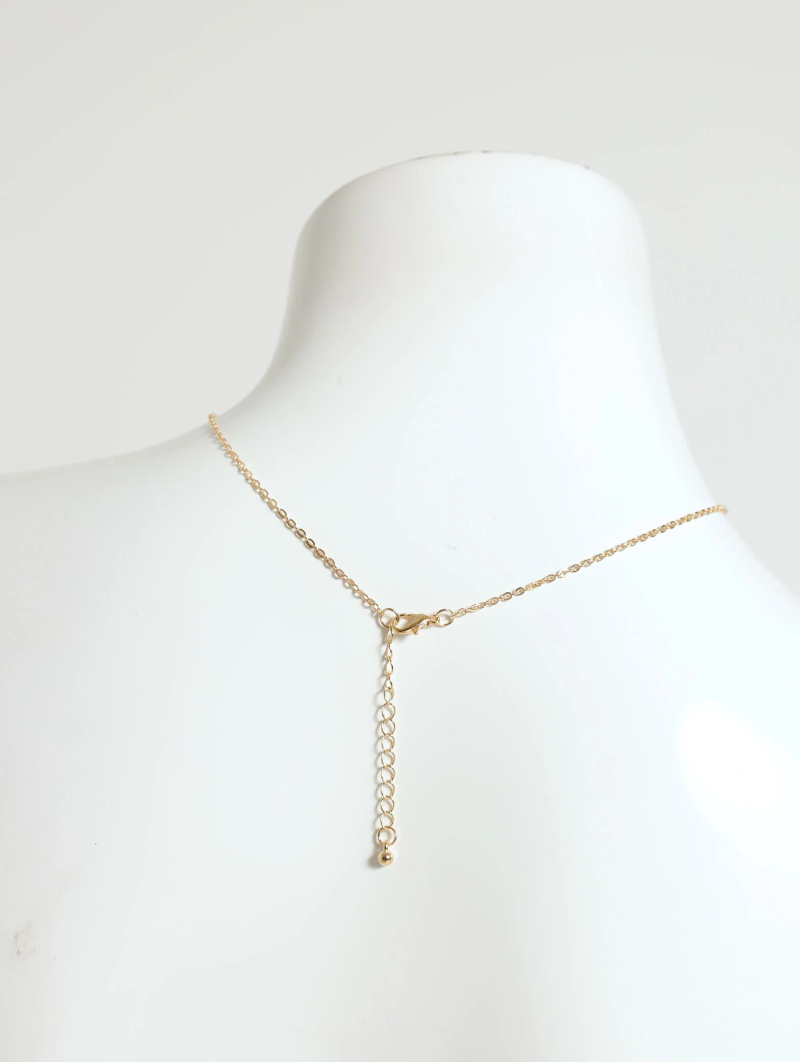 Diamante Love Slogan Necklace - Image 3