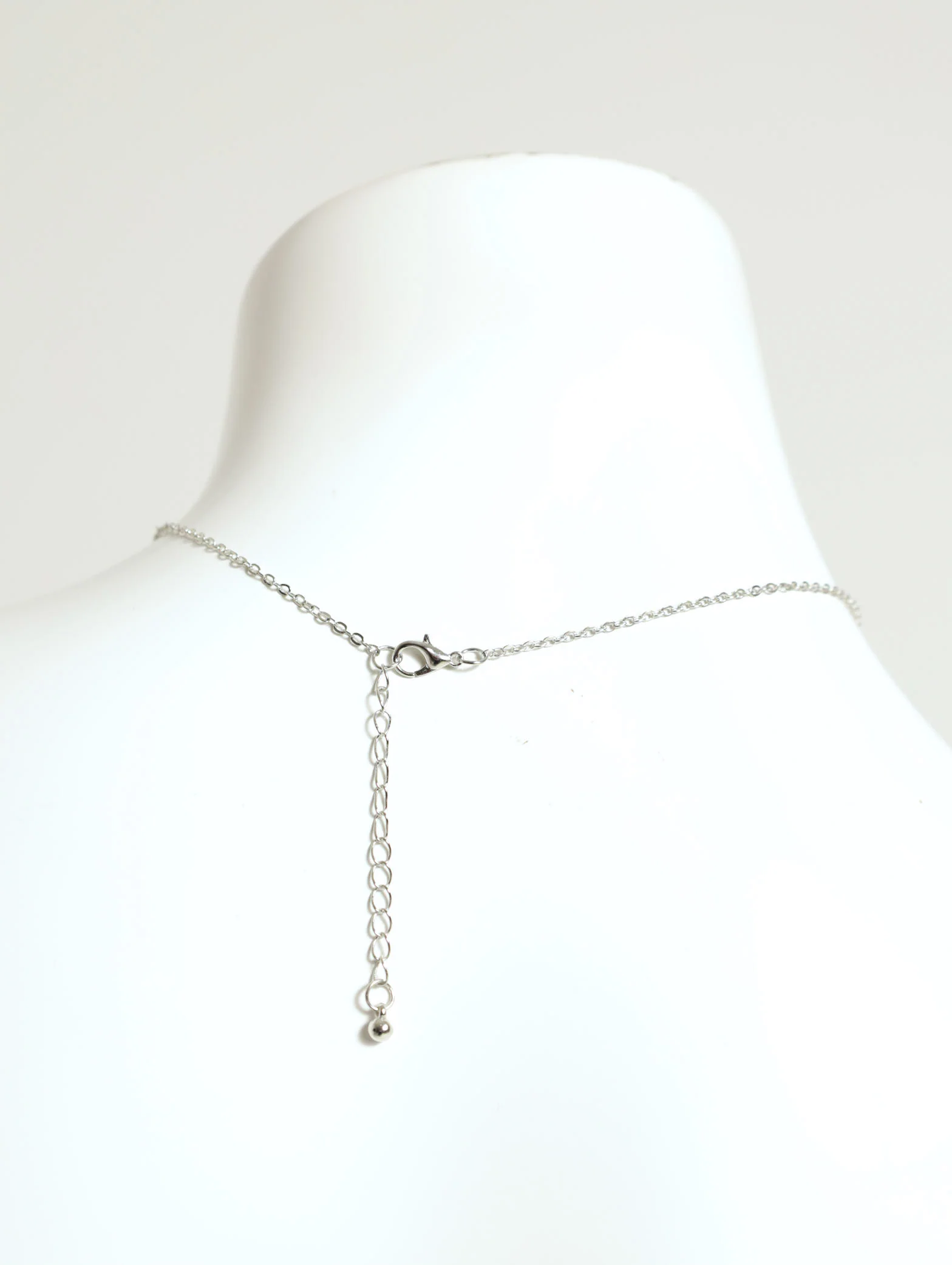 Diamante Love Slogan Necklace - Image 3